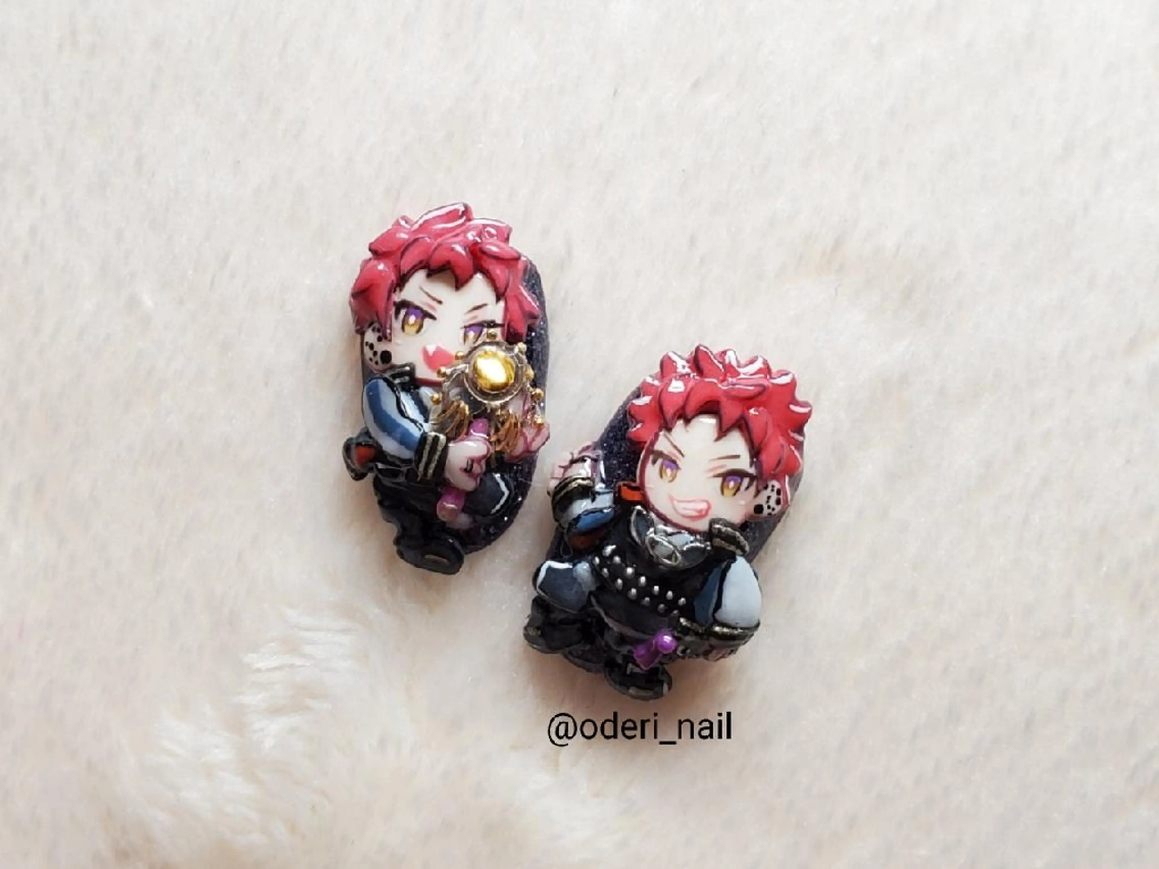 ネイル アートネイル ジェルネイル おで@ oderi_nailのネイルデザイン