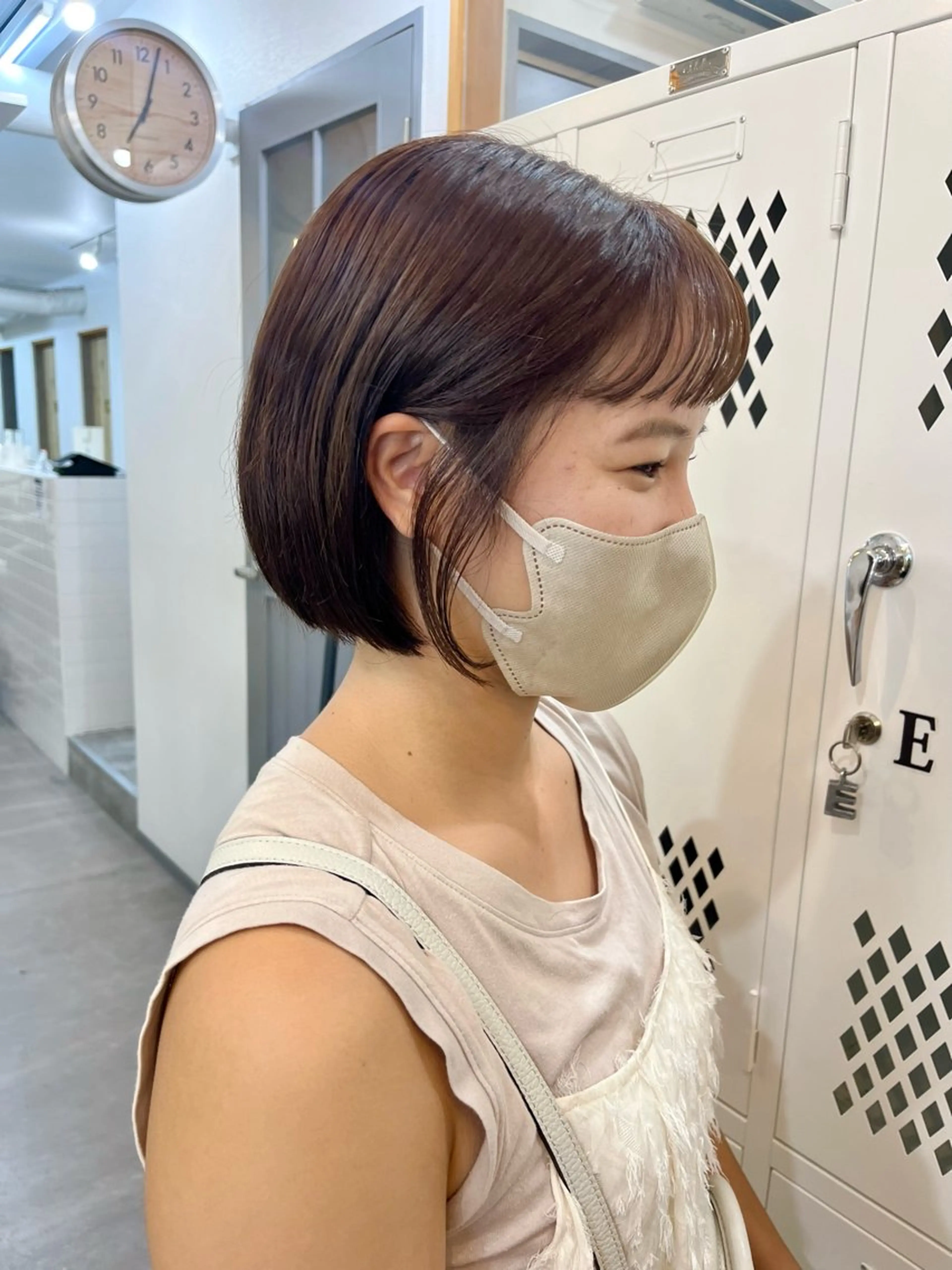 ショート カラー カット ヘアカラー トリートメント 🌼sunc HINAMI🌼のヘアスタイル