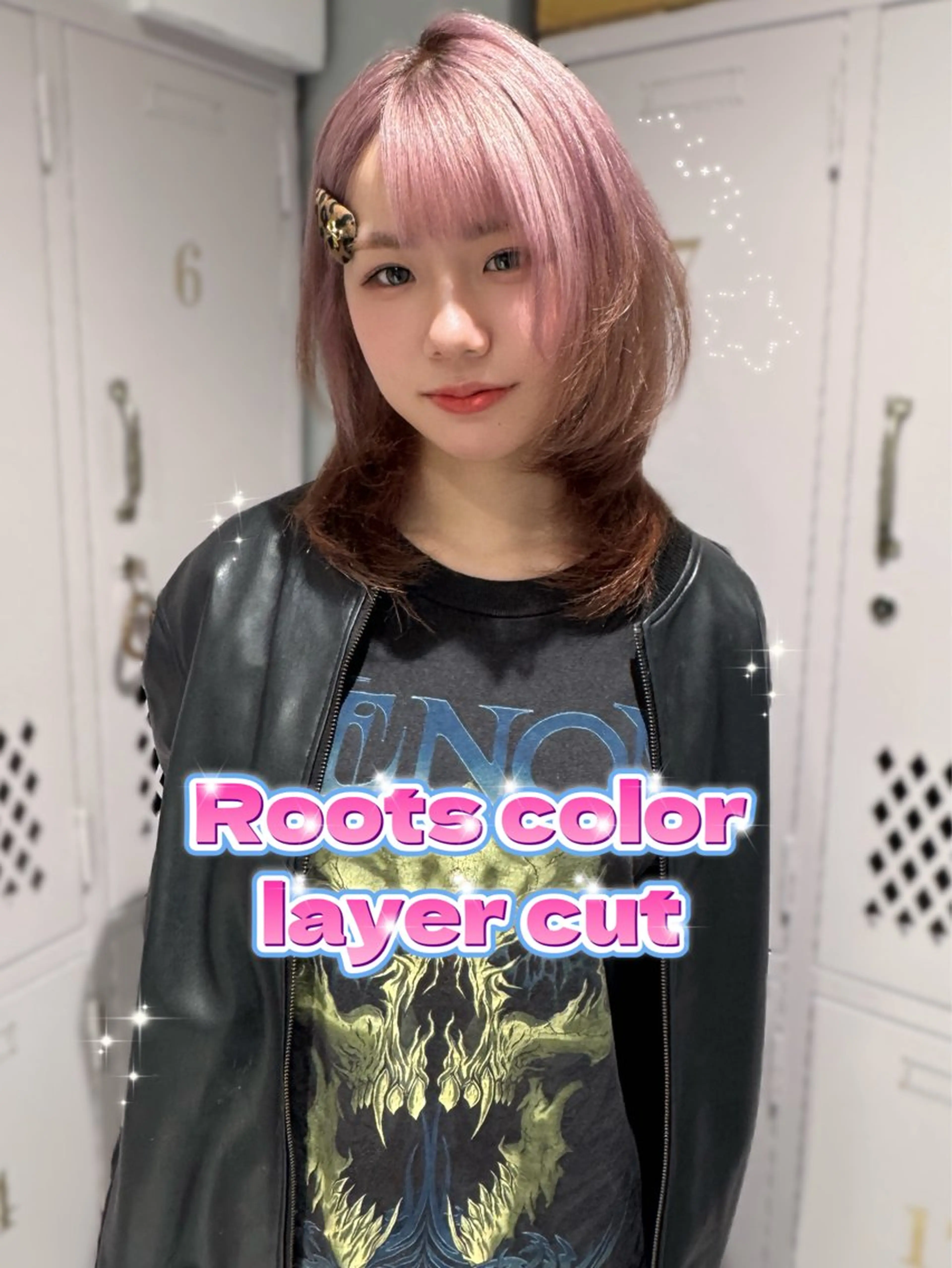 ミディアム カラー ミディアムレイヤー レイヤーカット レイヤー/ショート 🎀🩵RISAのヘアスタイル