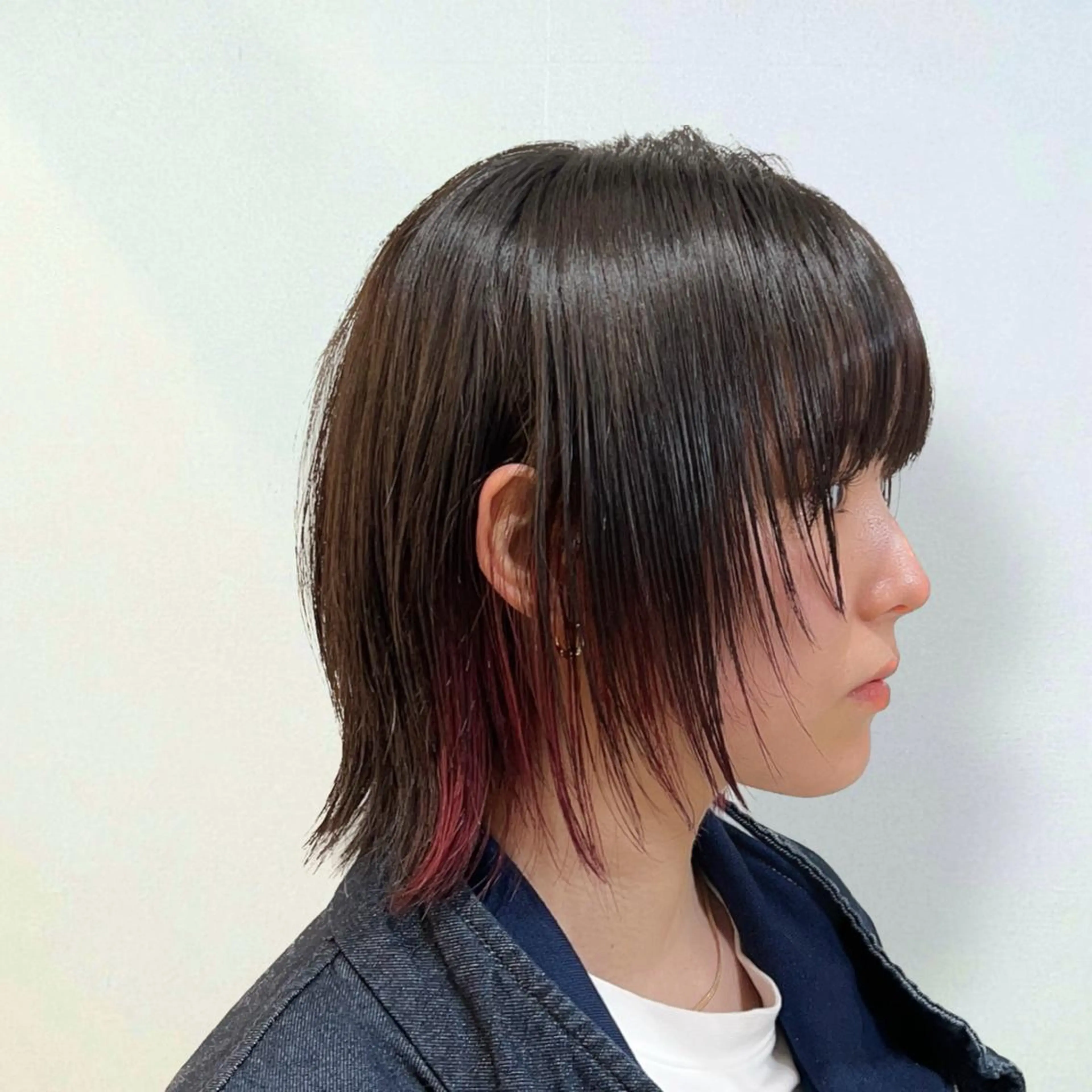 ショート カット トリートメント ハッシュ・ウルフ🐺 小顔レイヤー松山直史のヘアスタイル