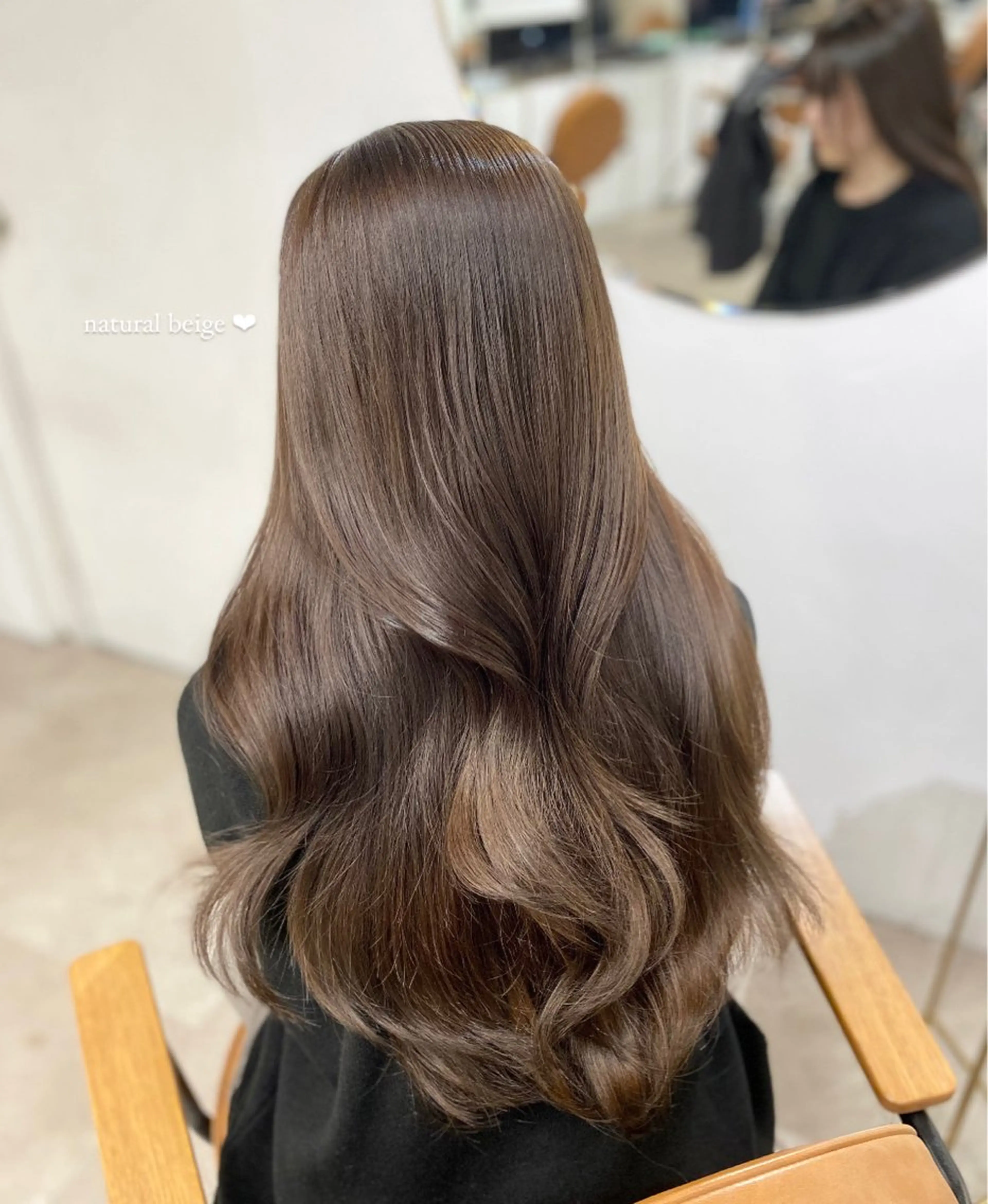 ロング カラー ベージュカラー ♡SHURI ボブカット募集♡のヘアスタイル