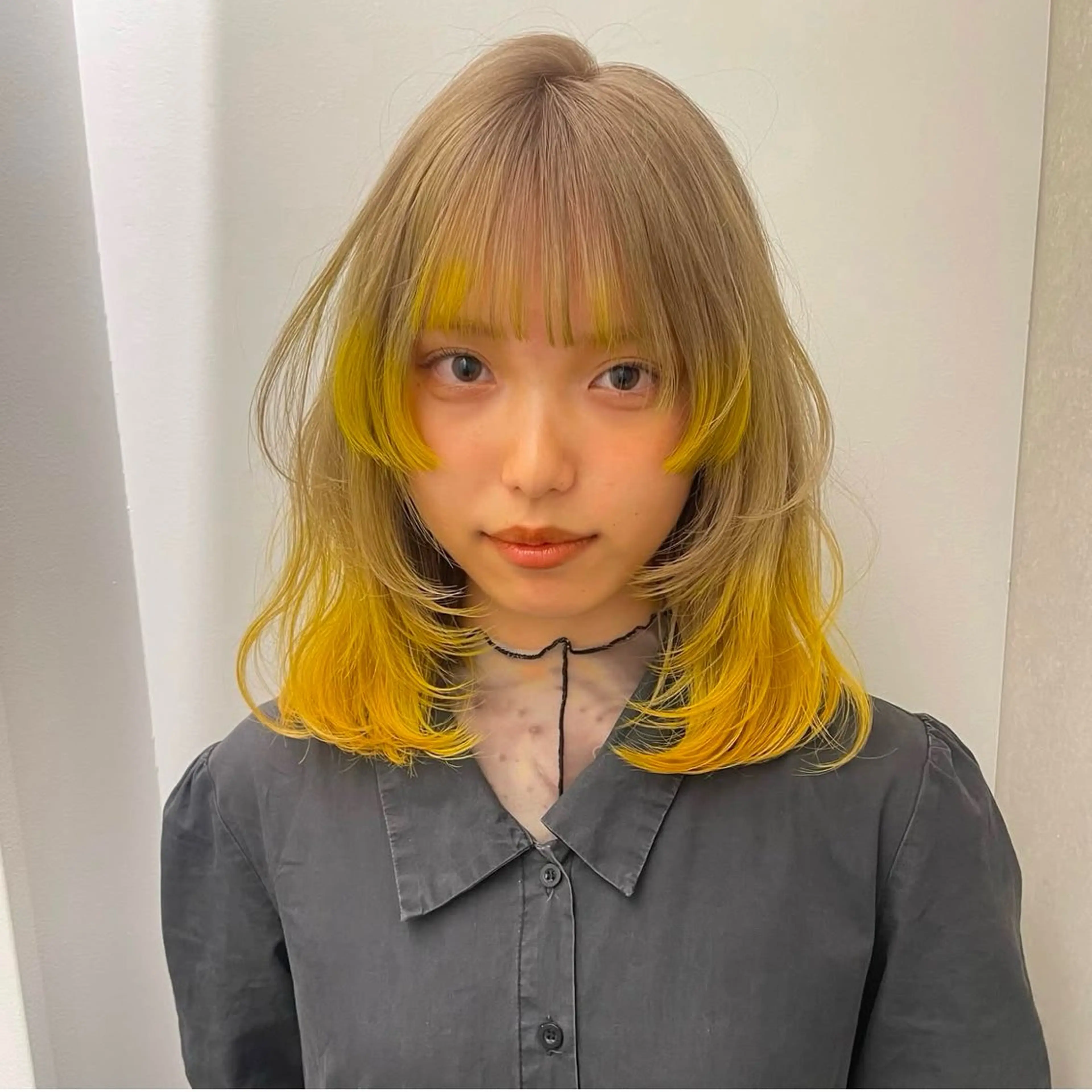 カラー デザイン/ハッシュ レイヤー/senaのヘアスタイル