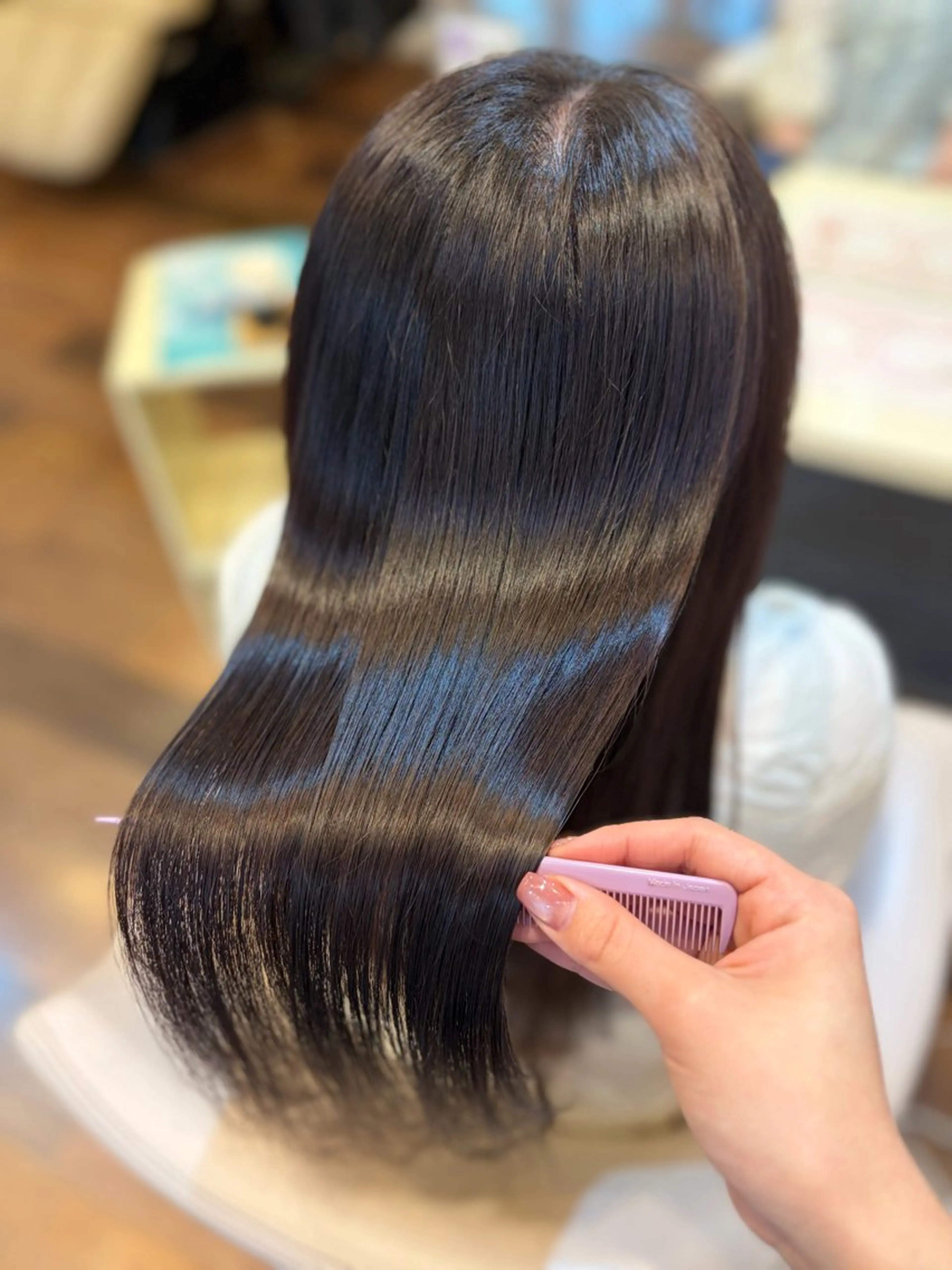 セミロング ヘアカラー トリートメント 🎀髪質改善🎀 Olive南森町のヘアスタイル