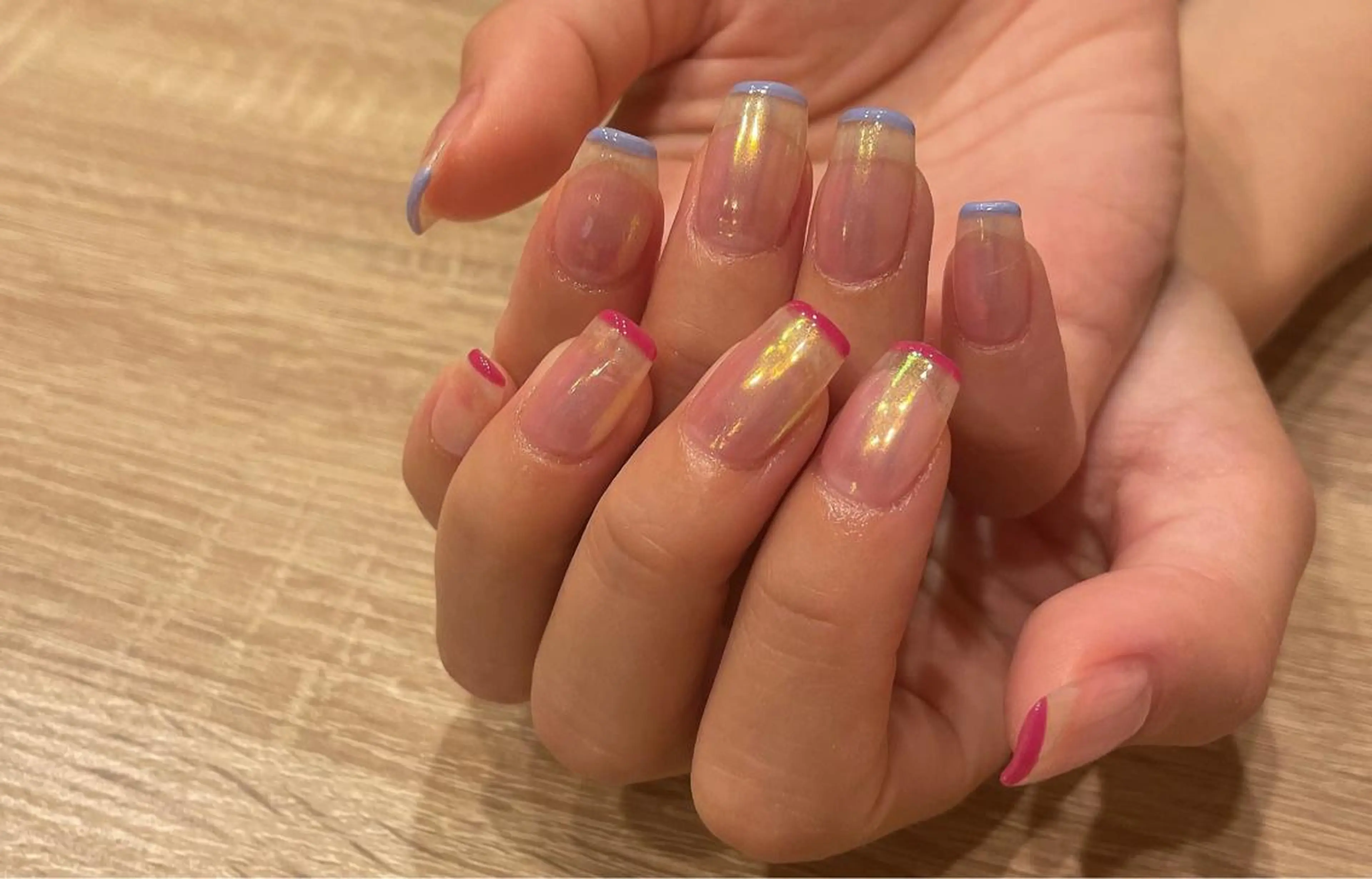 ネイル ミラーネイル ハンドネイル liberté🫧 新小岩のネイルデザイン