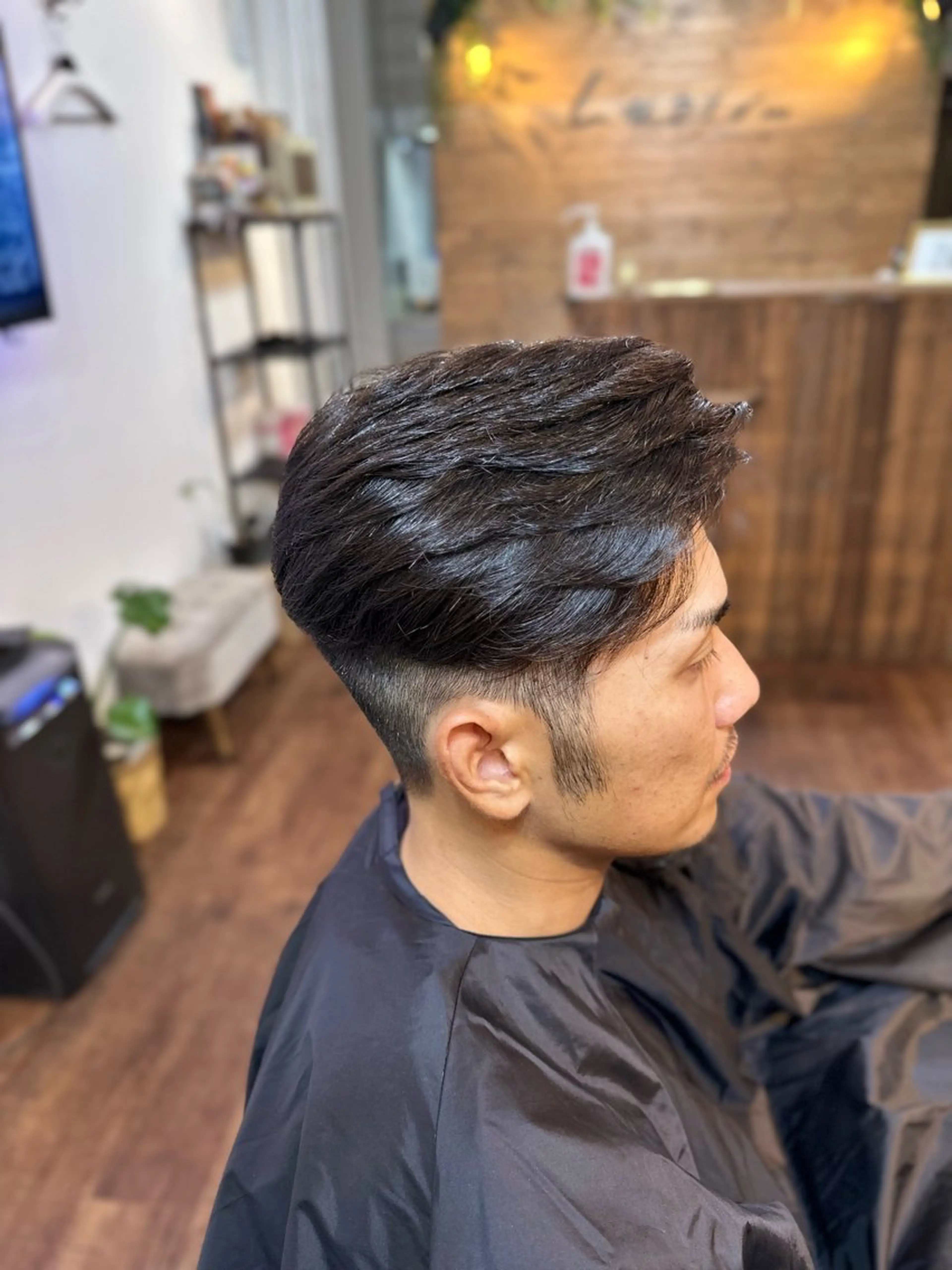 ショート パーマ メンズ カット パーマ トリートメント Luzir⭐︎ GEN⭐︎のヘアスタイル