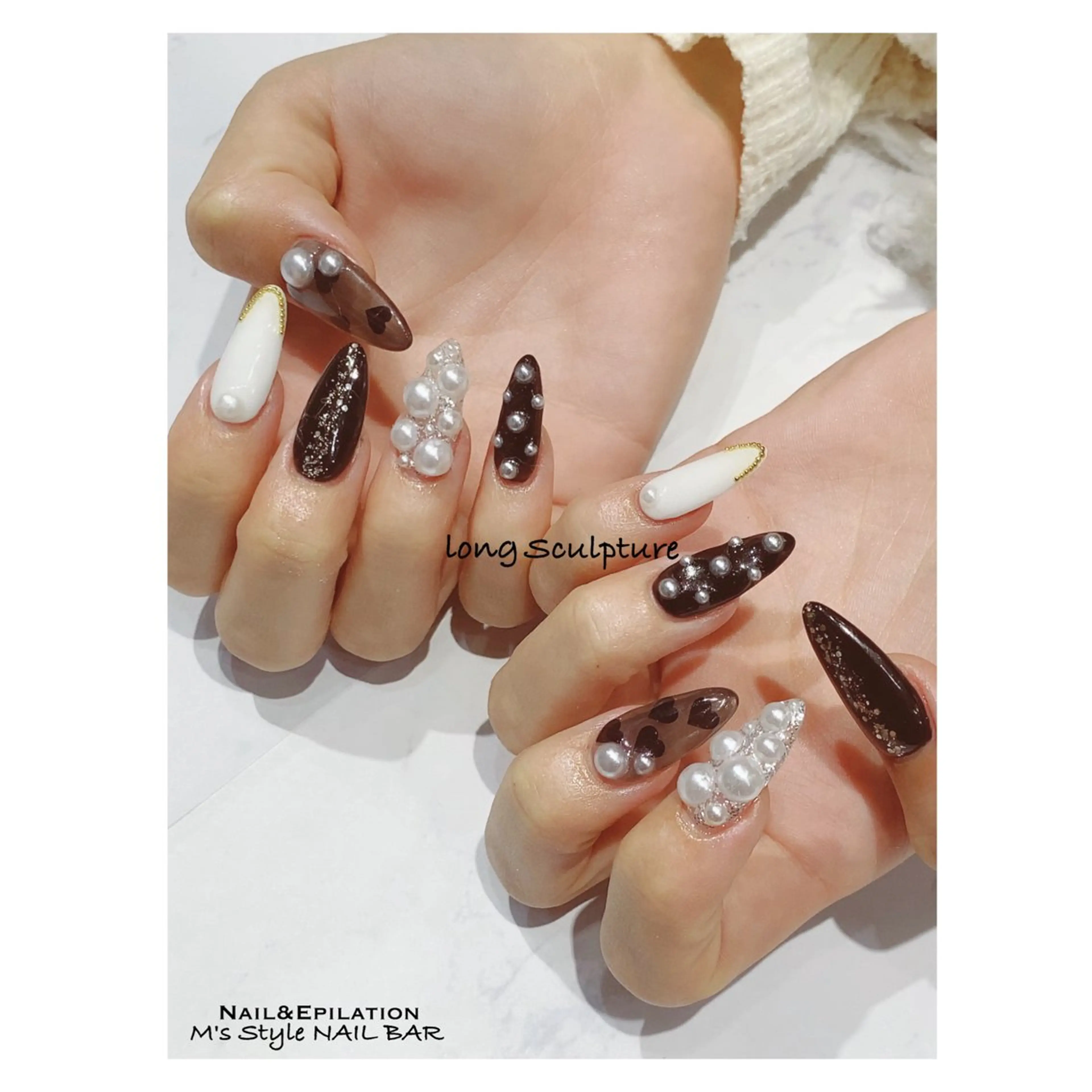 ネイル 成人式 フットネイル フレンチネイル ジェルネイル 韓国ネイル ハンドネイル M's Style NAIL BARのネイルデザイン