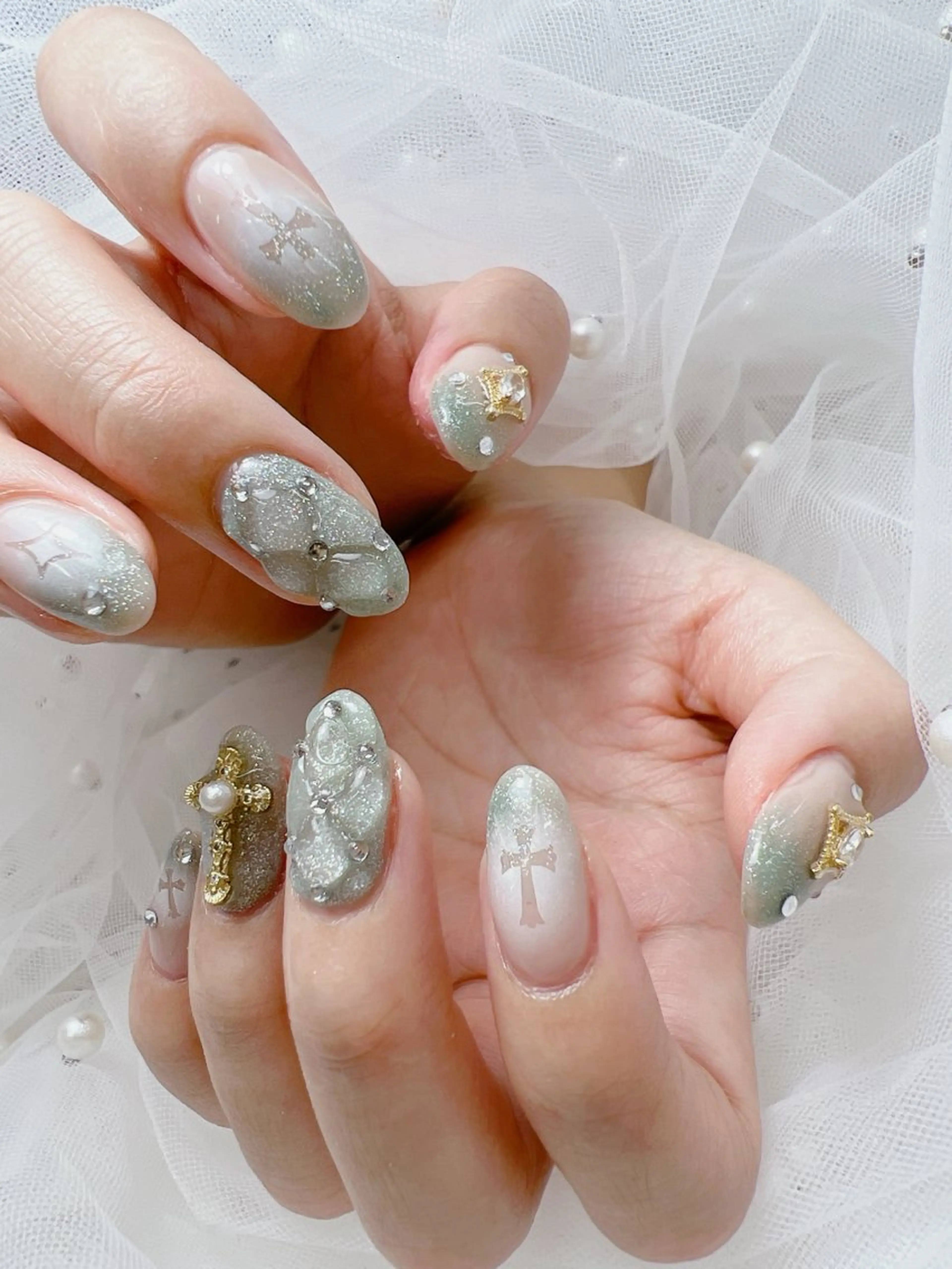 ネイル ハンドネイル ハンドケア (∩_∩)ミモネイル /eyelashのマツエク・マツパデザイン