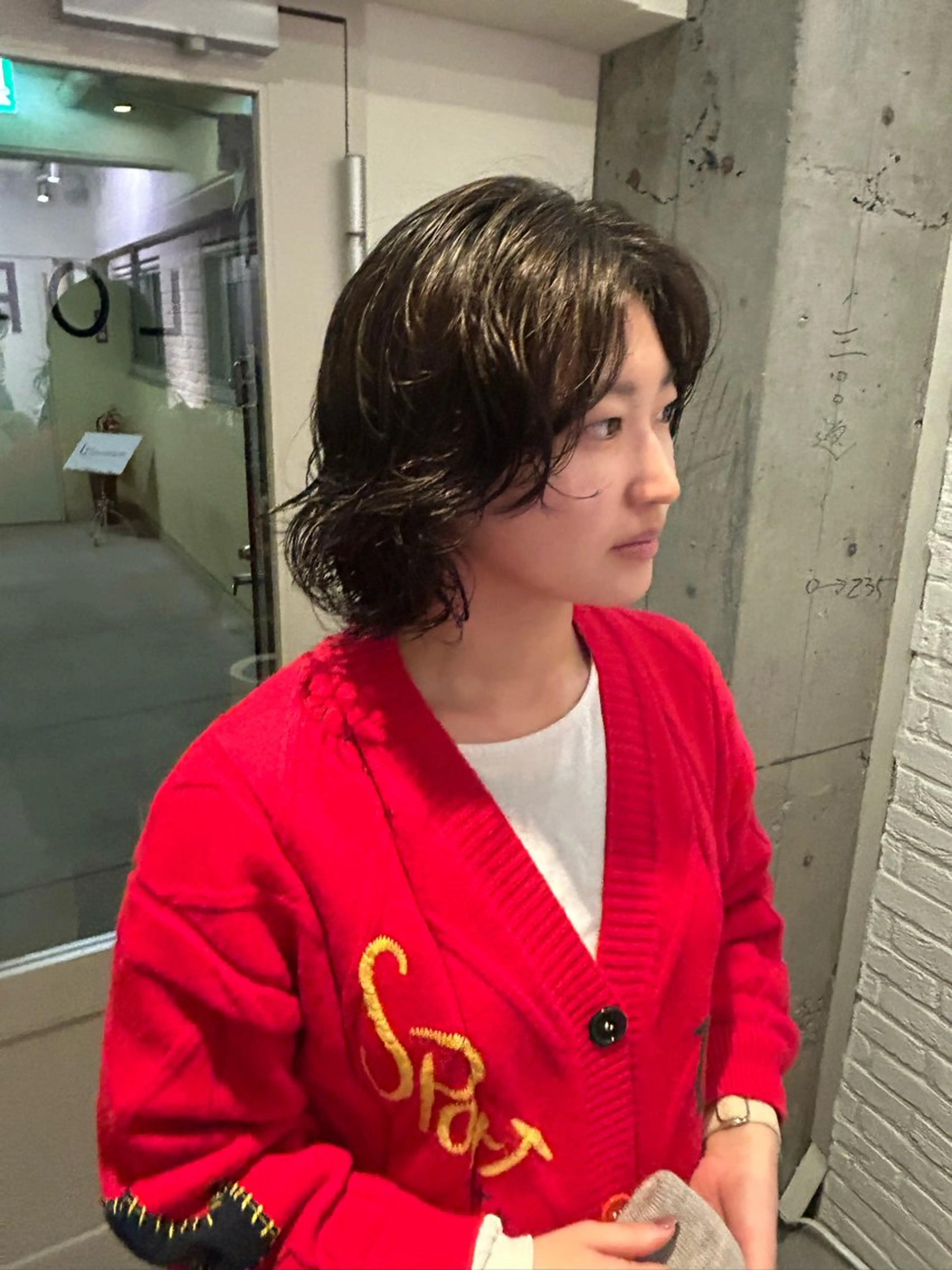 ミディアム カラー 黒髪 透明感カラー ナチュラルブラック トリートメント 透明感似合わせカラー 🍀あかり🍀のヘアスタイル