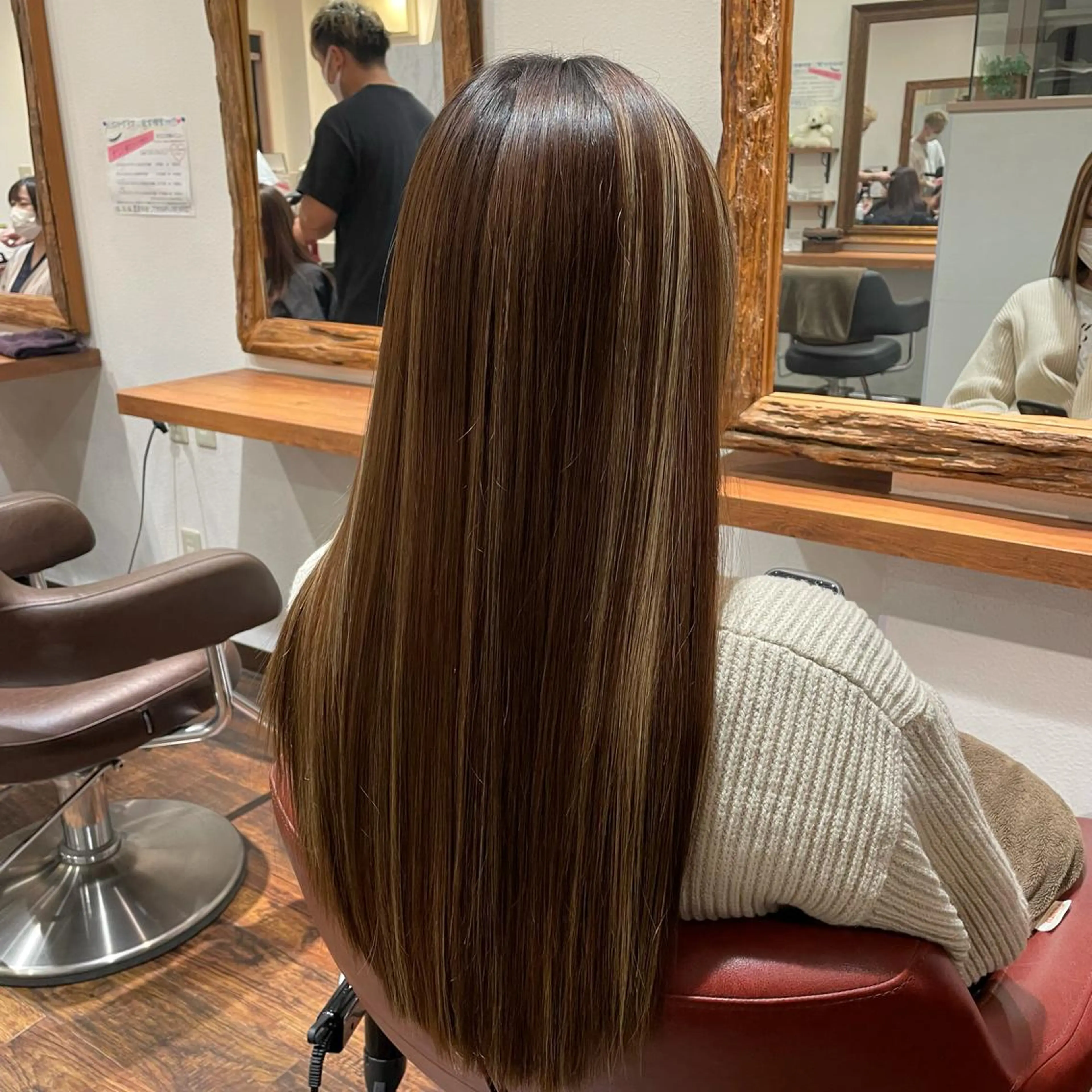 ロング トリートメント Wataru 髪質改善カラー💎のヘアスタイル