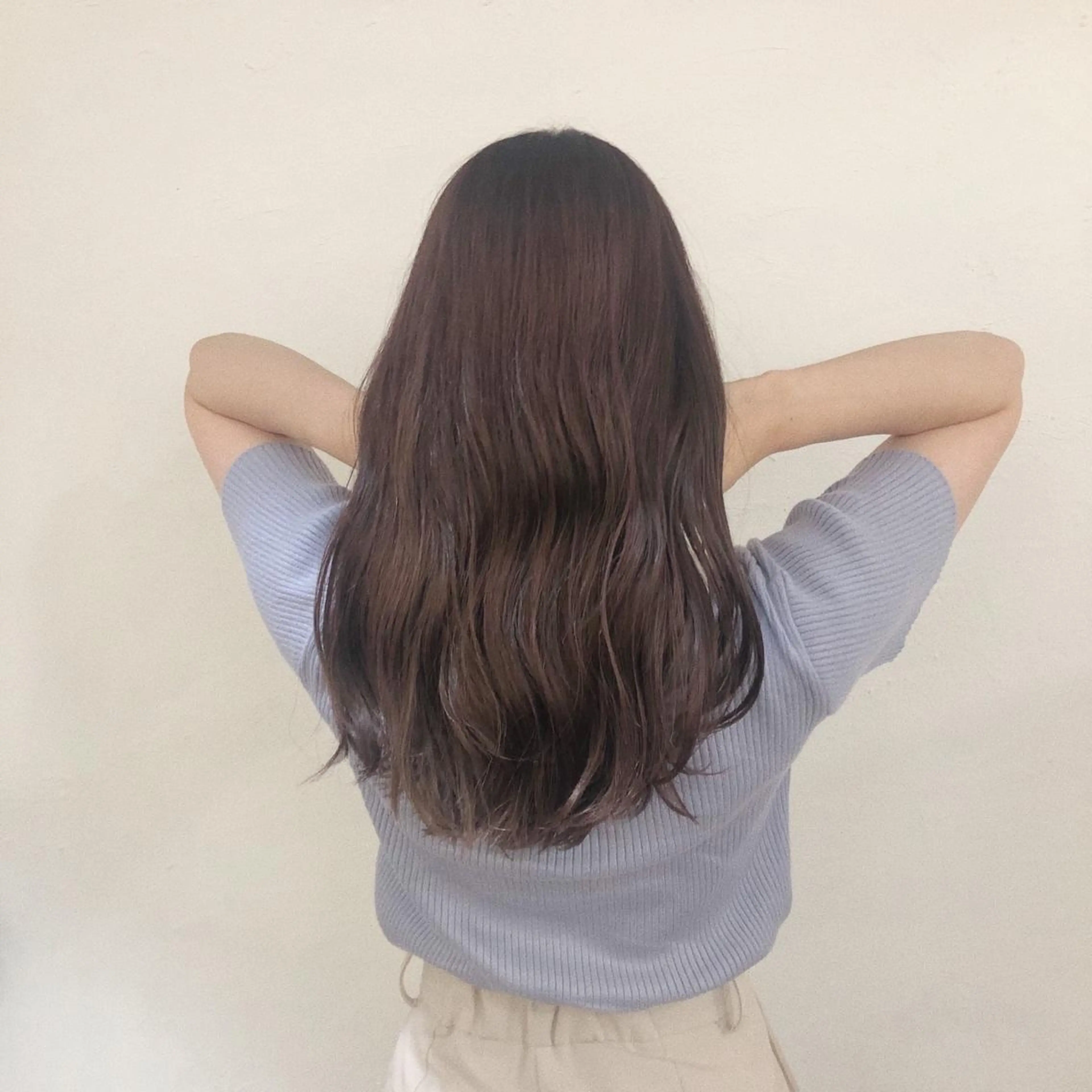 セミロング カラー 冨木 雄斗のヘアスタイル