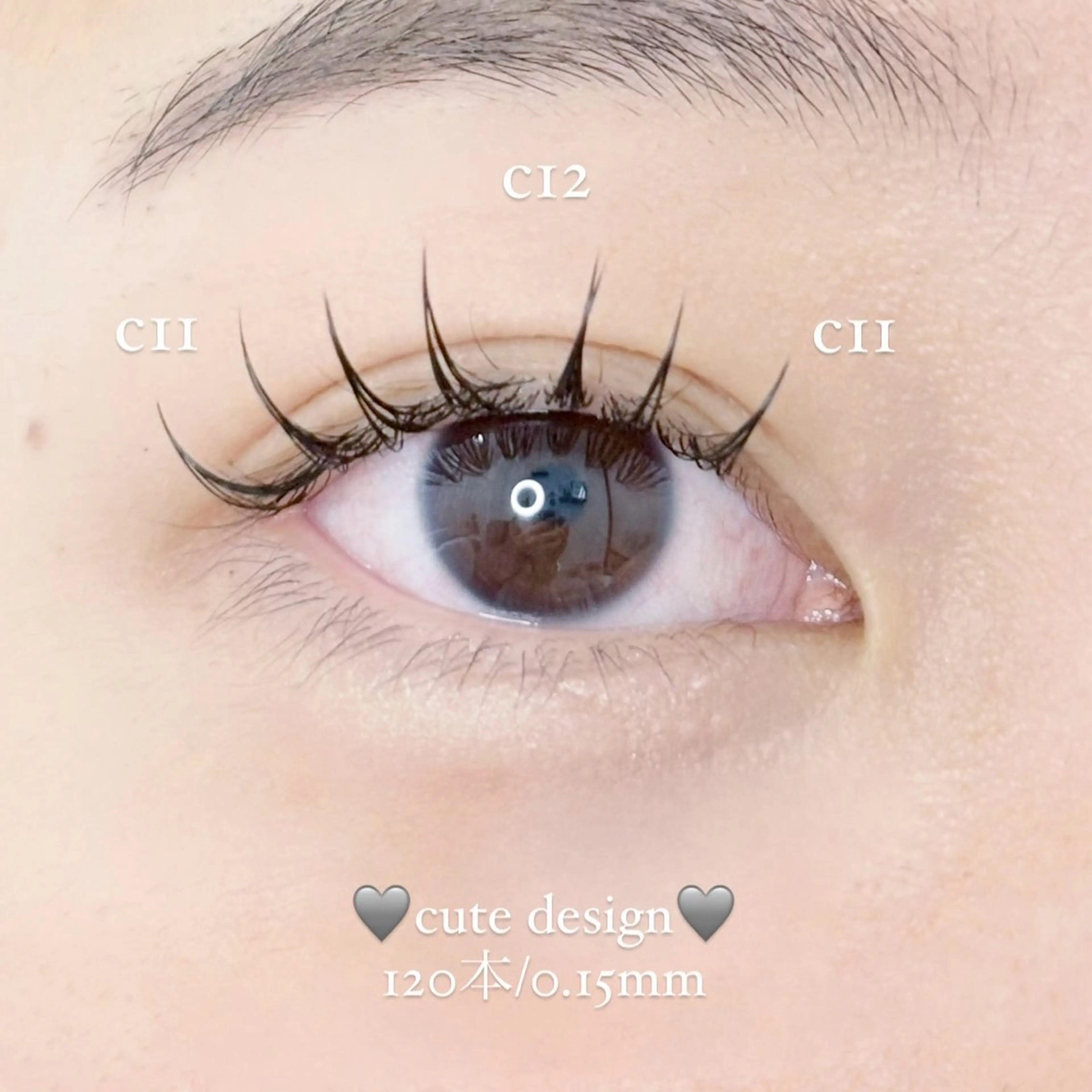 マツエク・マツパ li aile manaha♡のマツエク・マツパデザイン