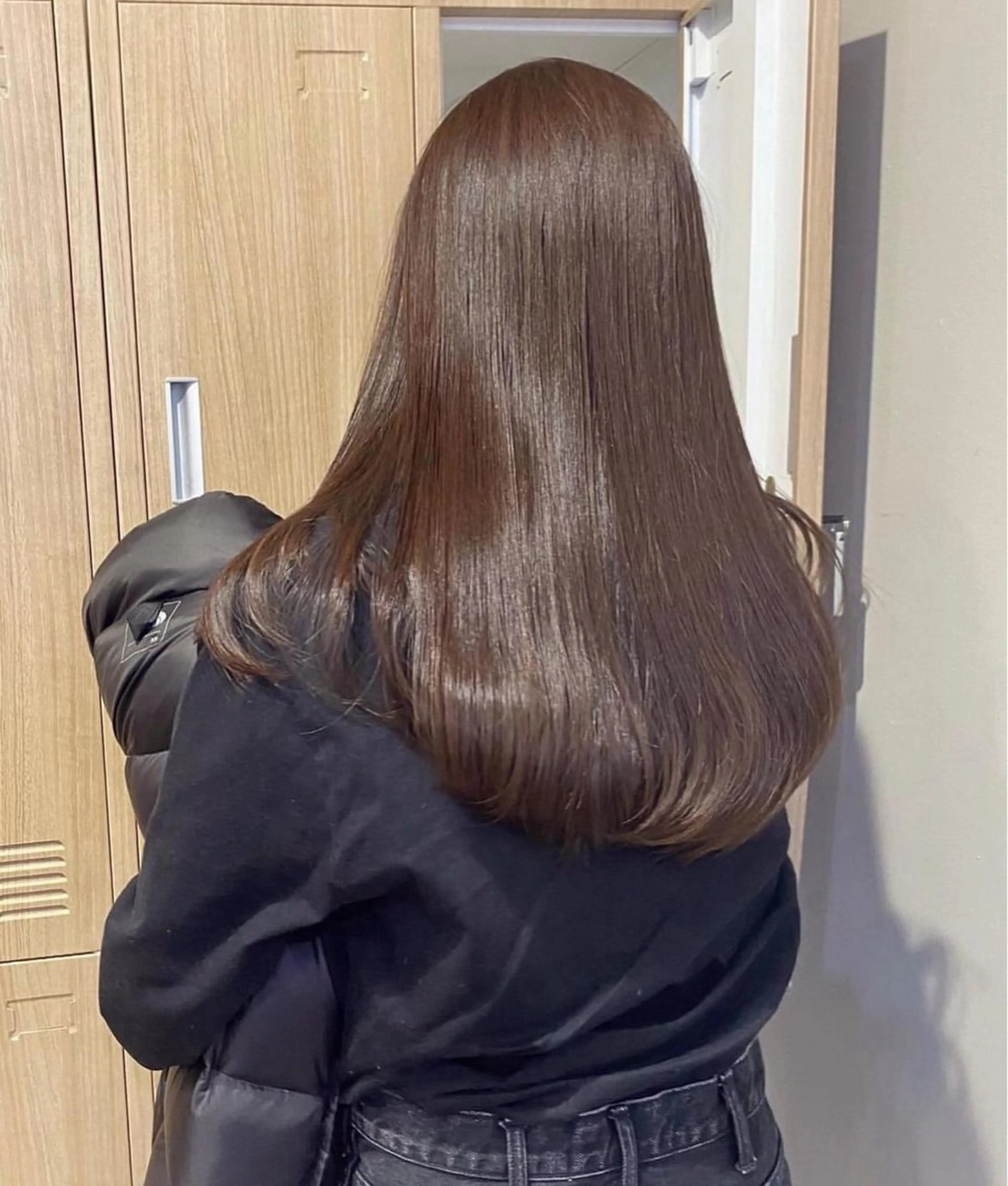 カラー レイヤーカット🍏 パーマ/ののかのヘアスタイル