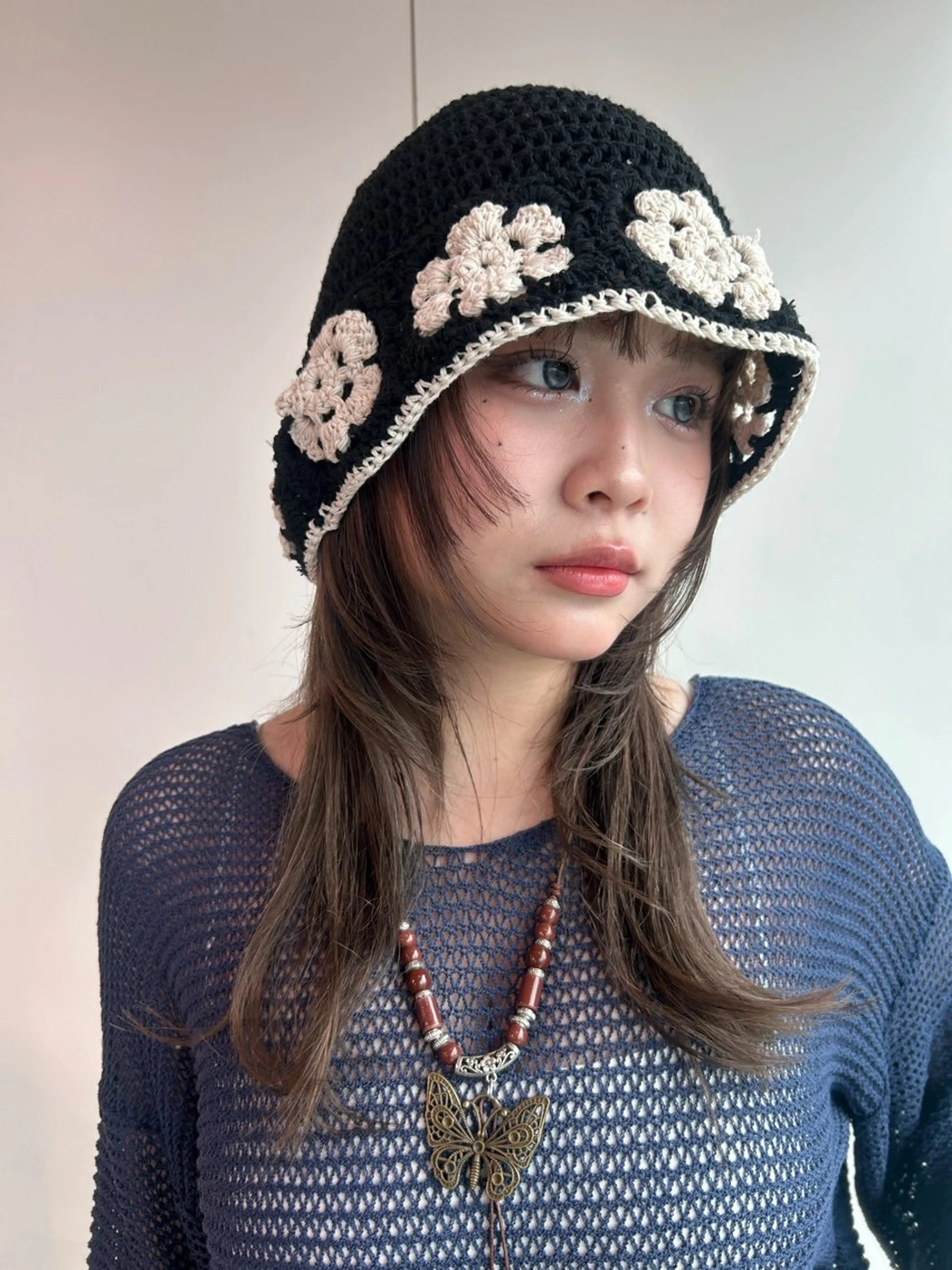セミロング カラー グレージュ ハッシュカット カット ヘアカラー トリートメント 小倉/レイヤー/ 顔周りカット/naoのヘアスタイル
