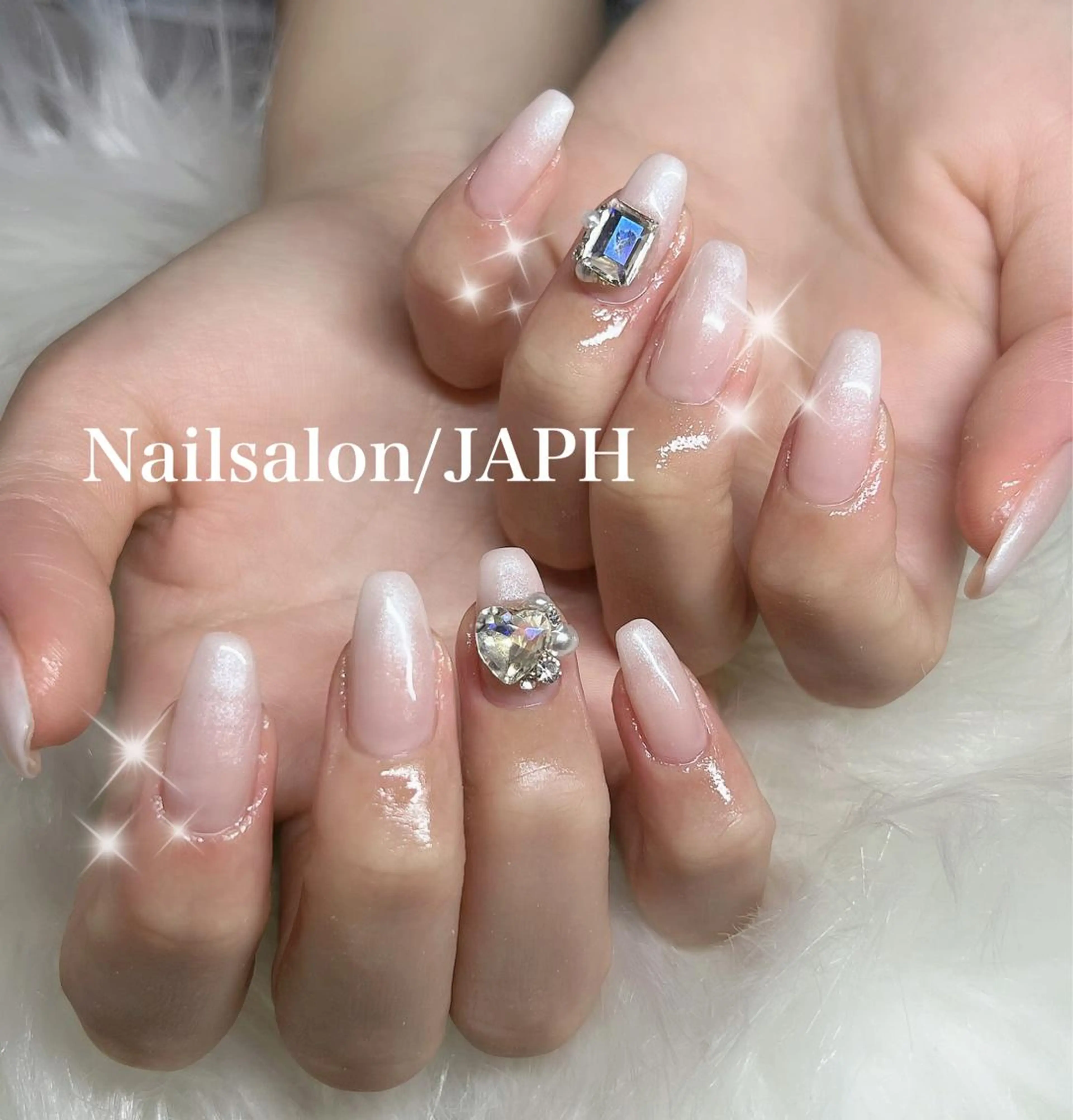 ネイル おそろいネイル NailSalon /JAPHのネイルデザイン