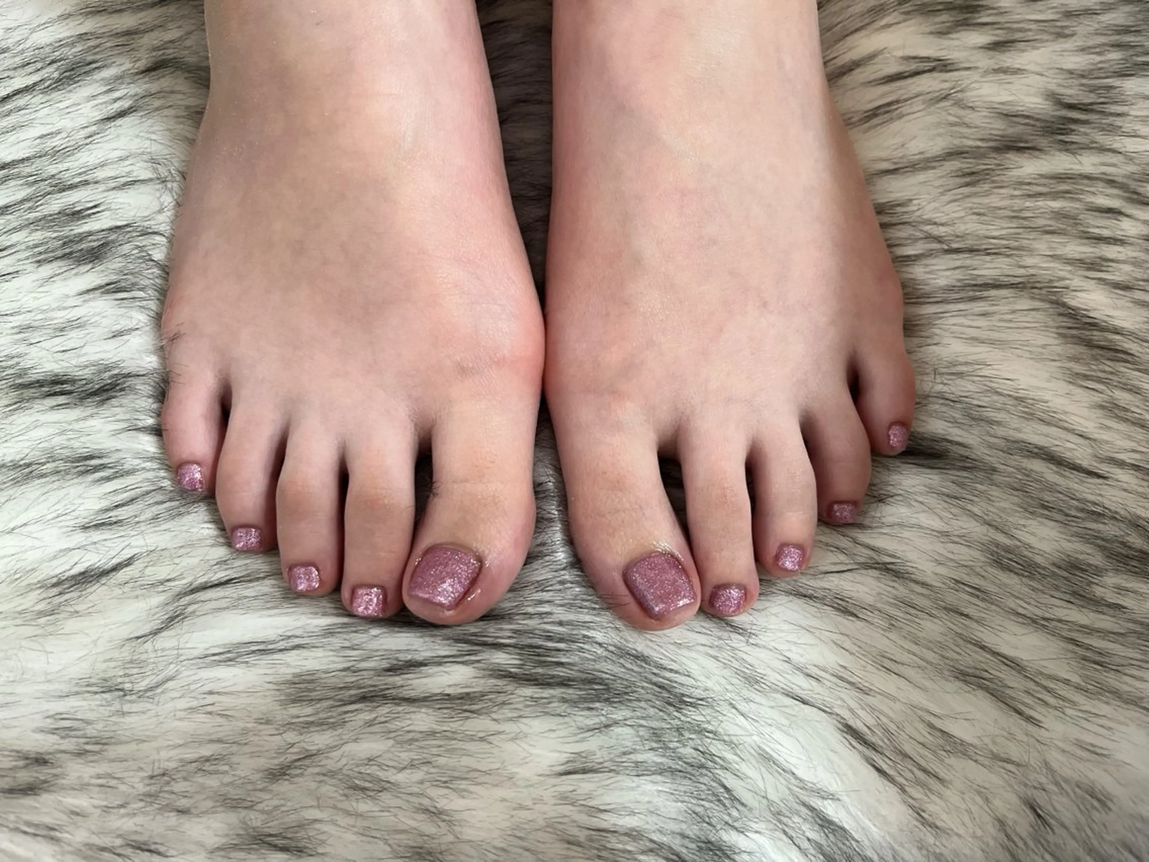 ネイル オーロラネイル フットネイル フレンチネイル ジェルネイル 韓国ネイル kikinail 溝の口のネイルデザイン