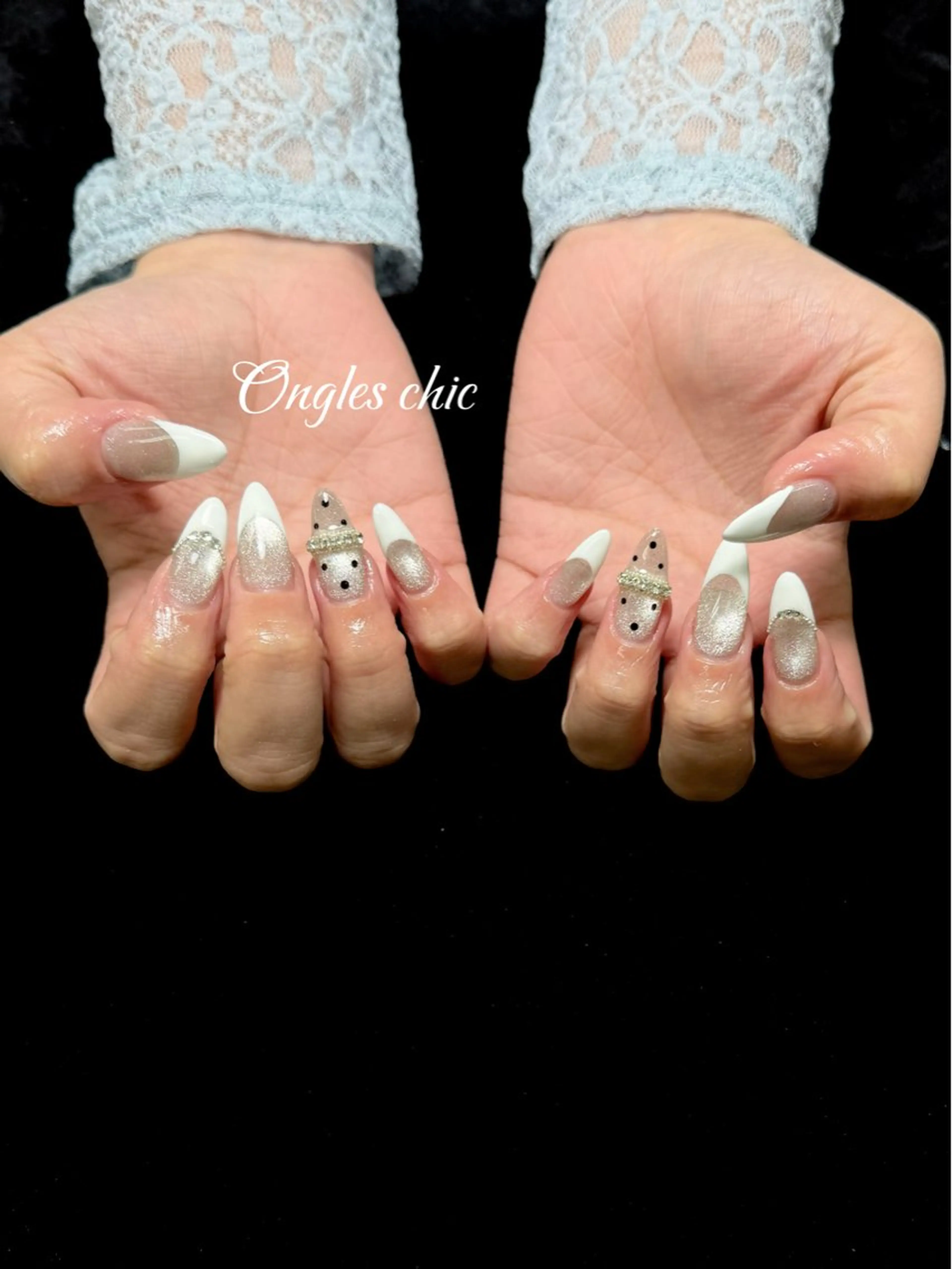 ネイル ハンドネイル ongles chicのネイルデザイン