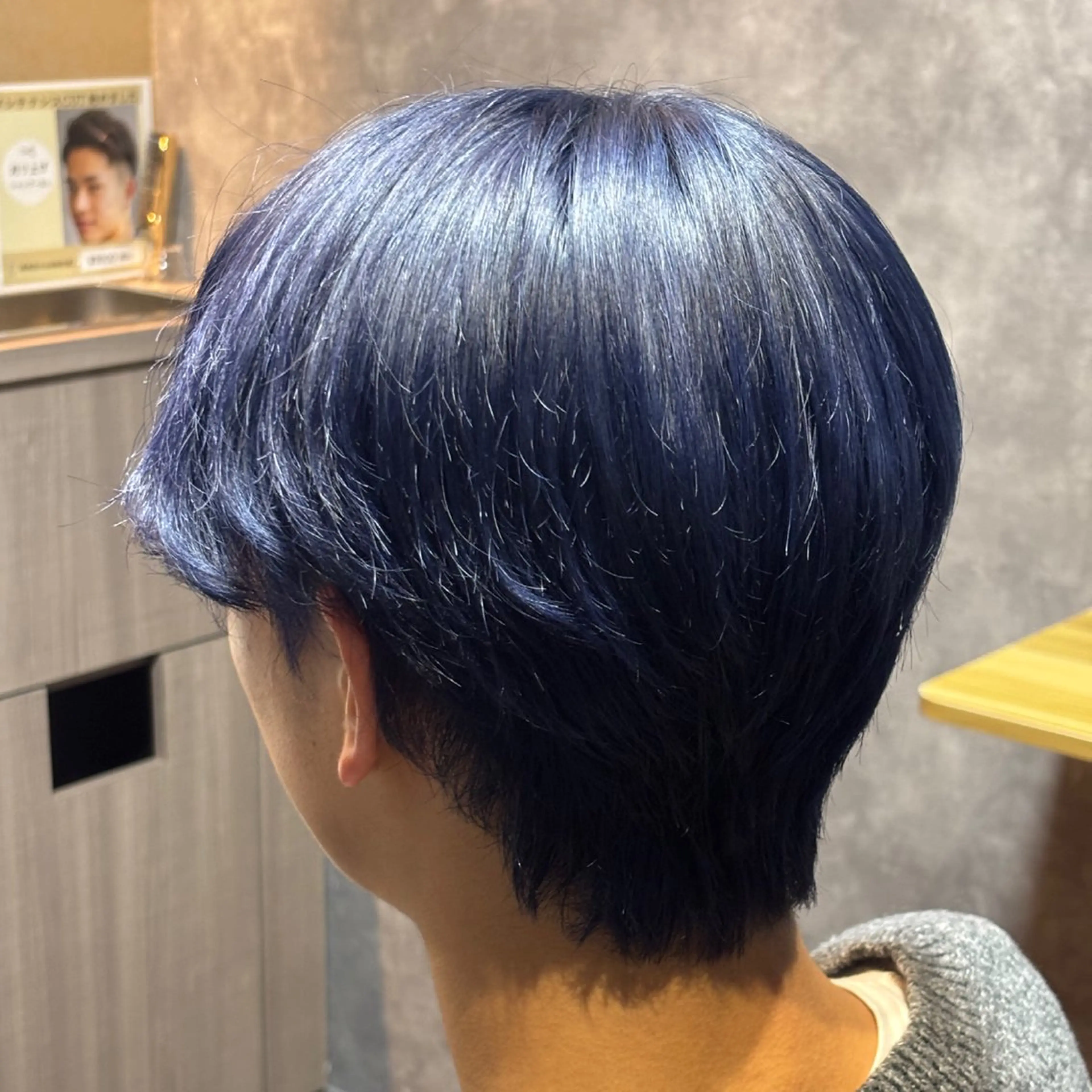 ショート カラー メンズ カット ヘアカラー メンズサロン BOLT 浜の町店所属・松尾 叶恋のヘアスタイル