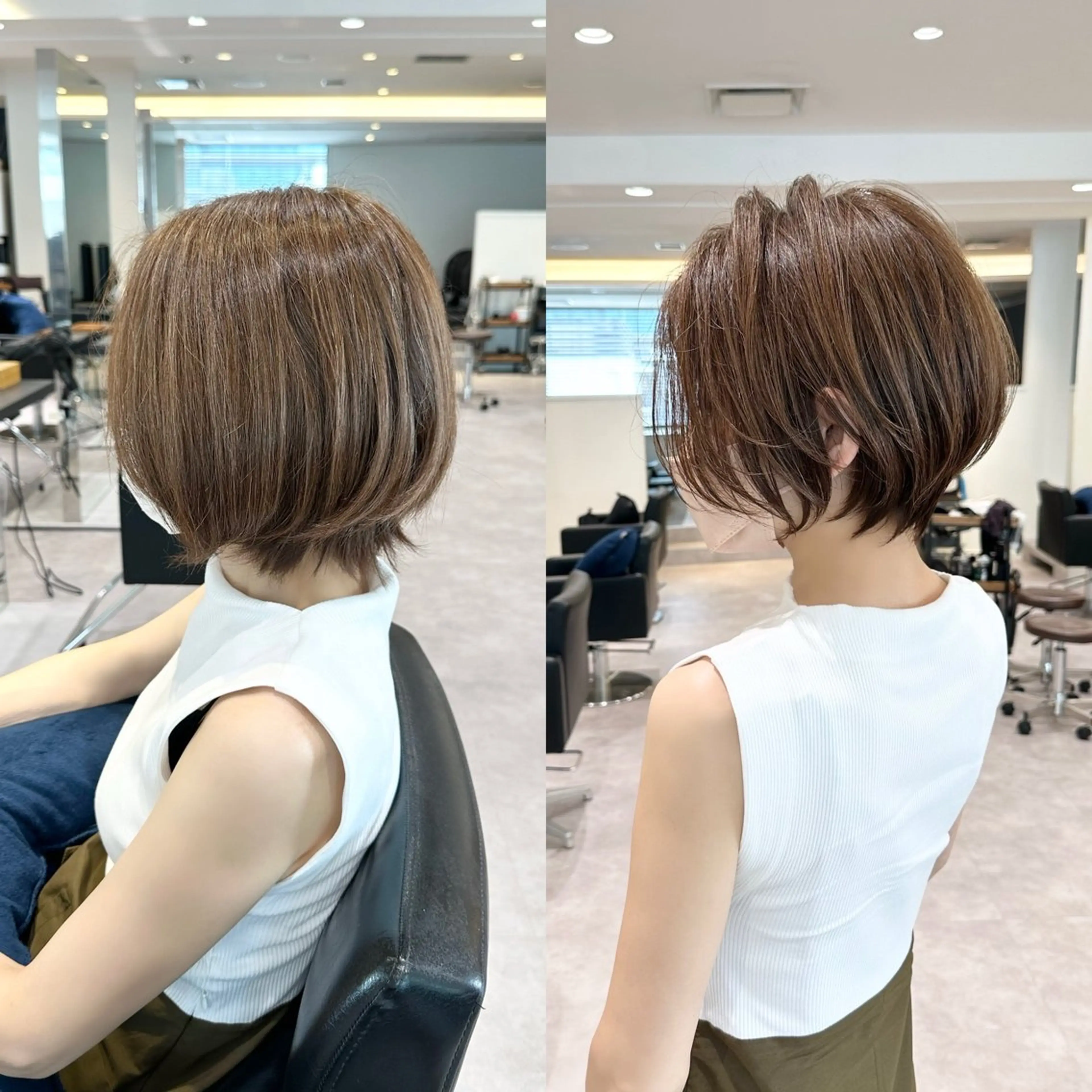 ショート ✨大人ショート特化 /カットモデル/銀座のヘアスタイル