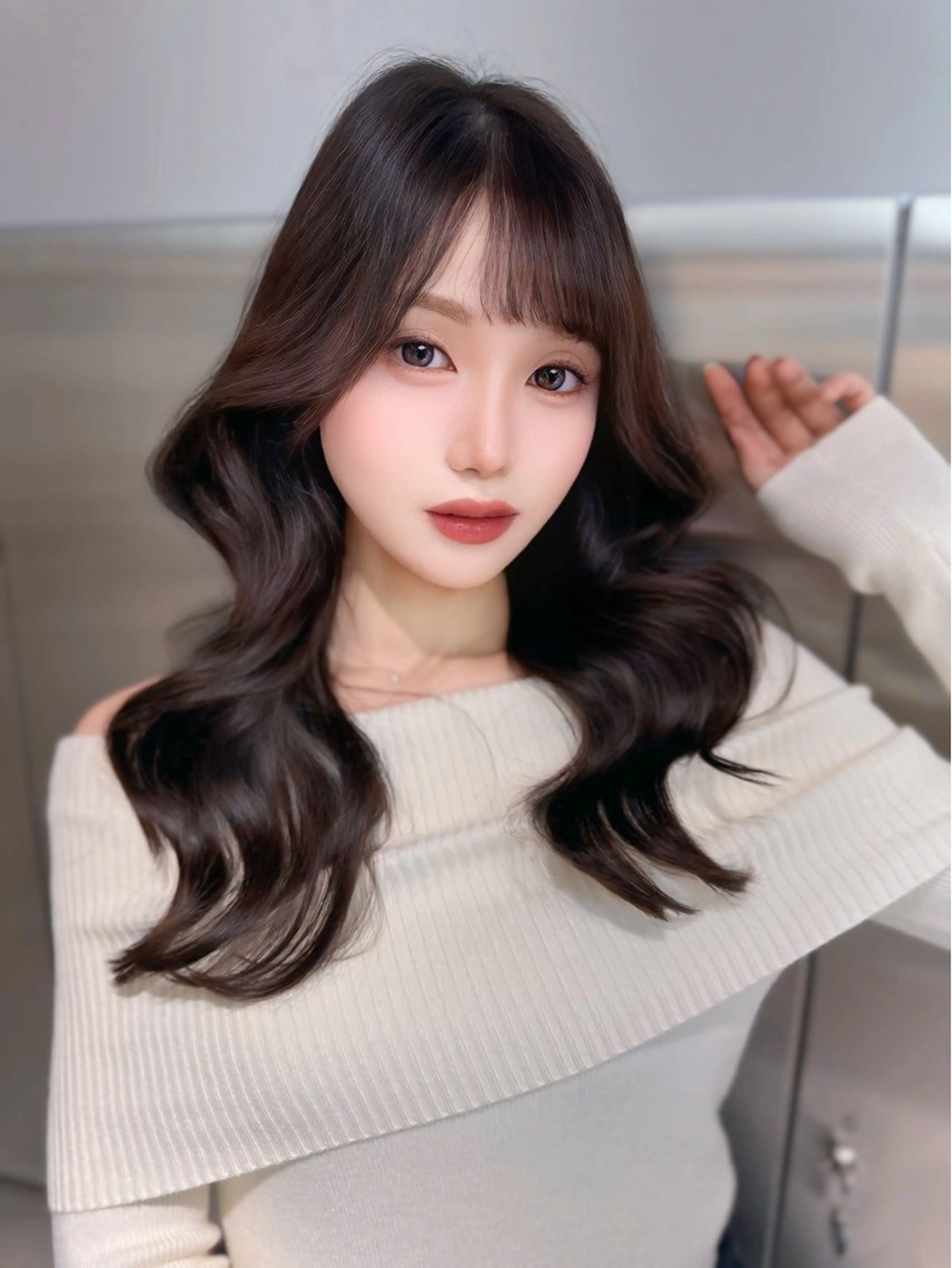 ロング レイヤー/縮毛矯正 のマスター【タケル】のヘアスタイル