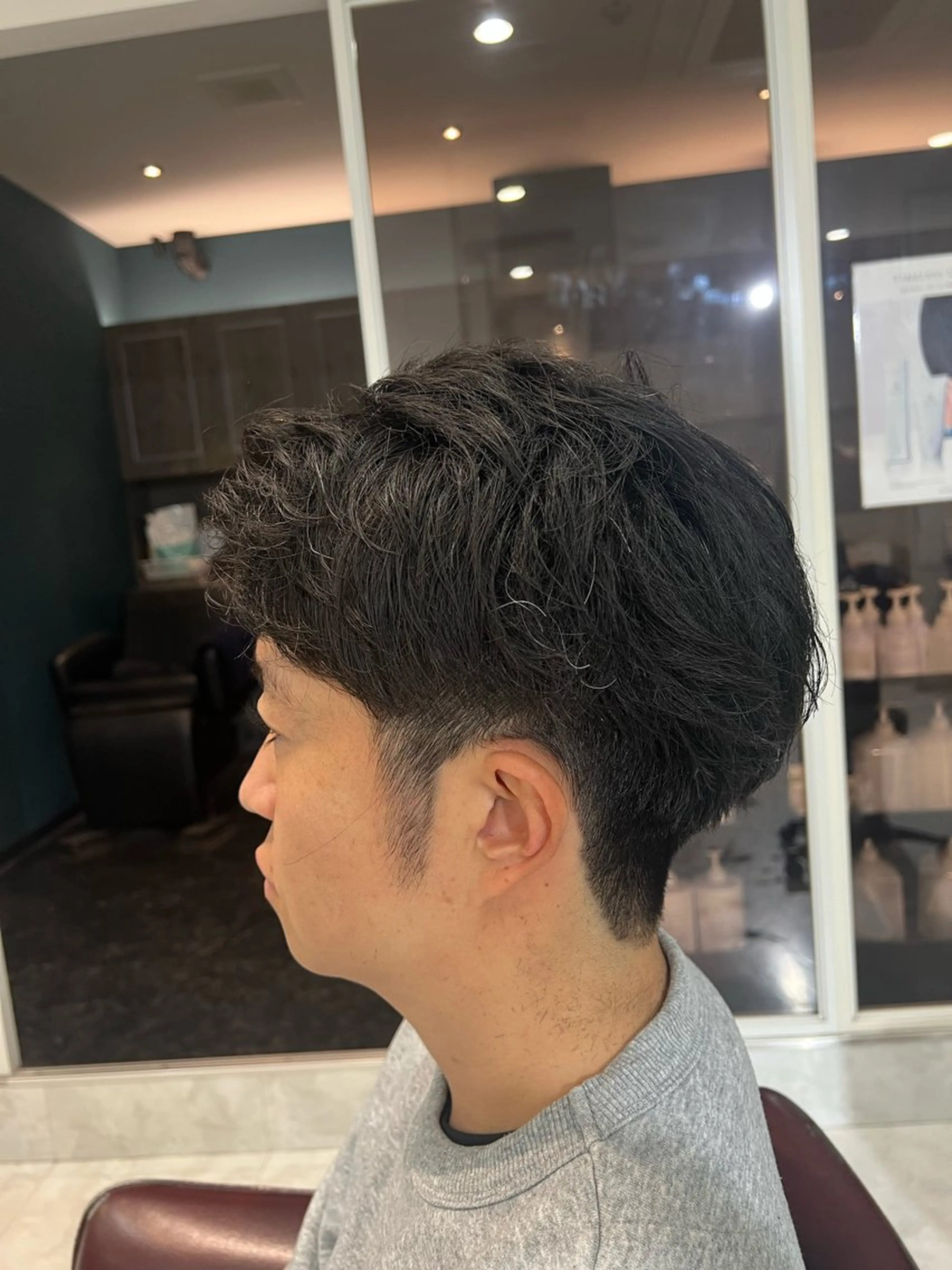 ショート メンズ 流山おおたかの森 林悠仁のヘアスタイル