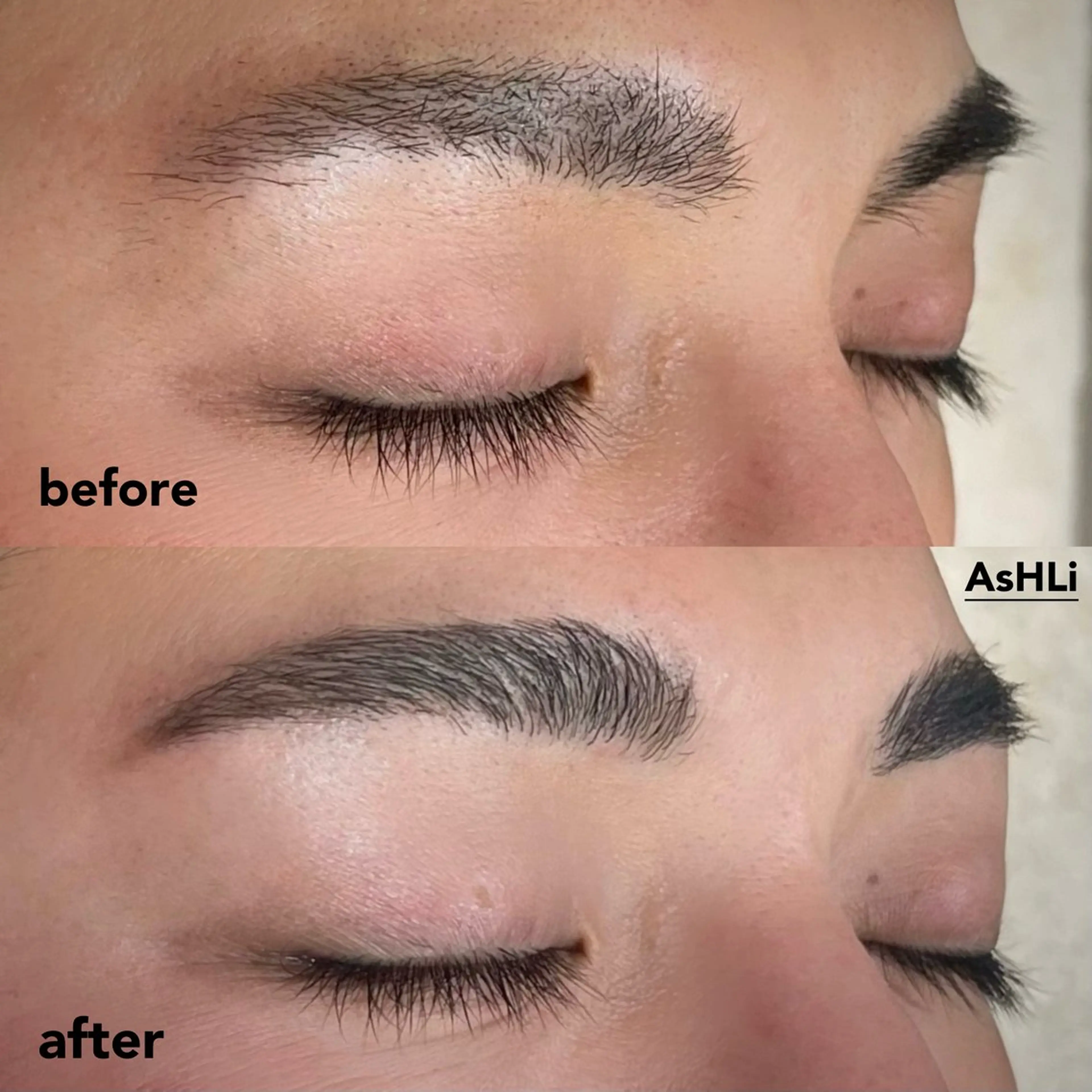 アイブロウ ハリウッドブロウリフト AsHLi 南青山のエステ・リラクイメージ