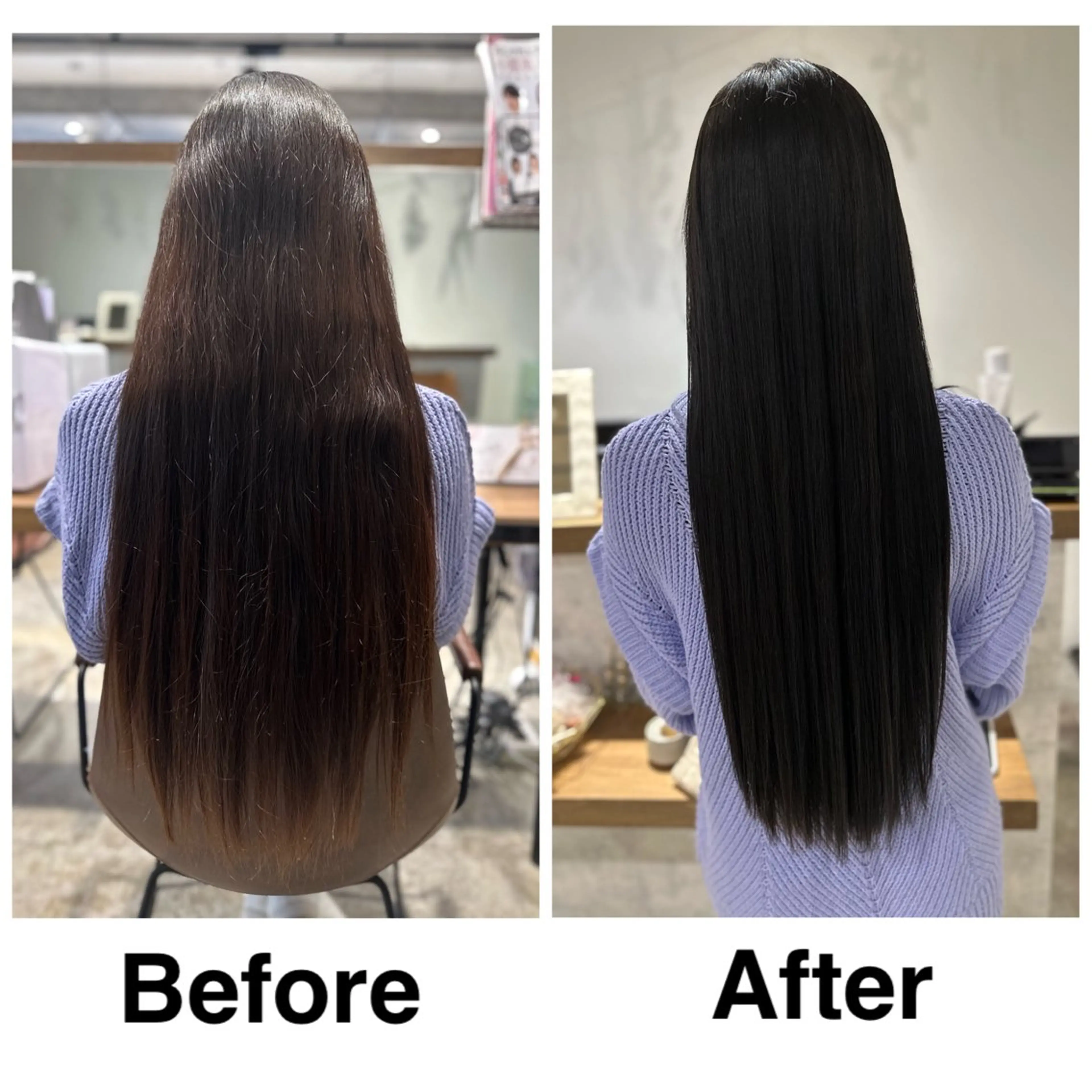 ロング 髪質改善 SerA by U-REALMのヘアスタイル