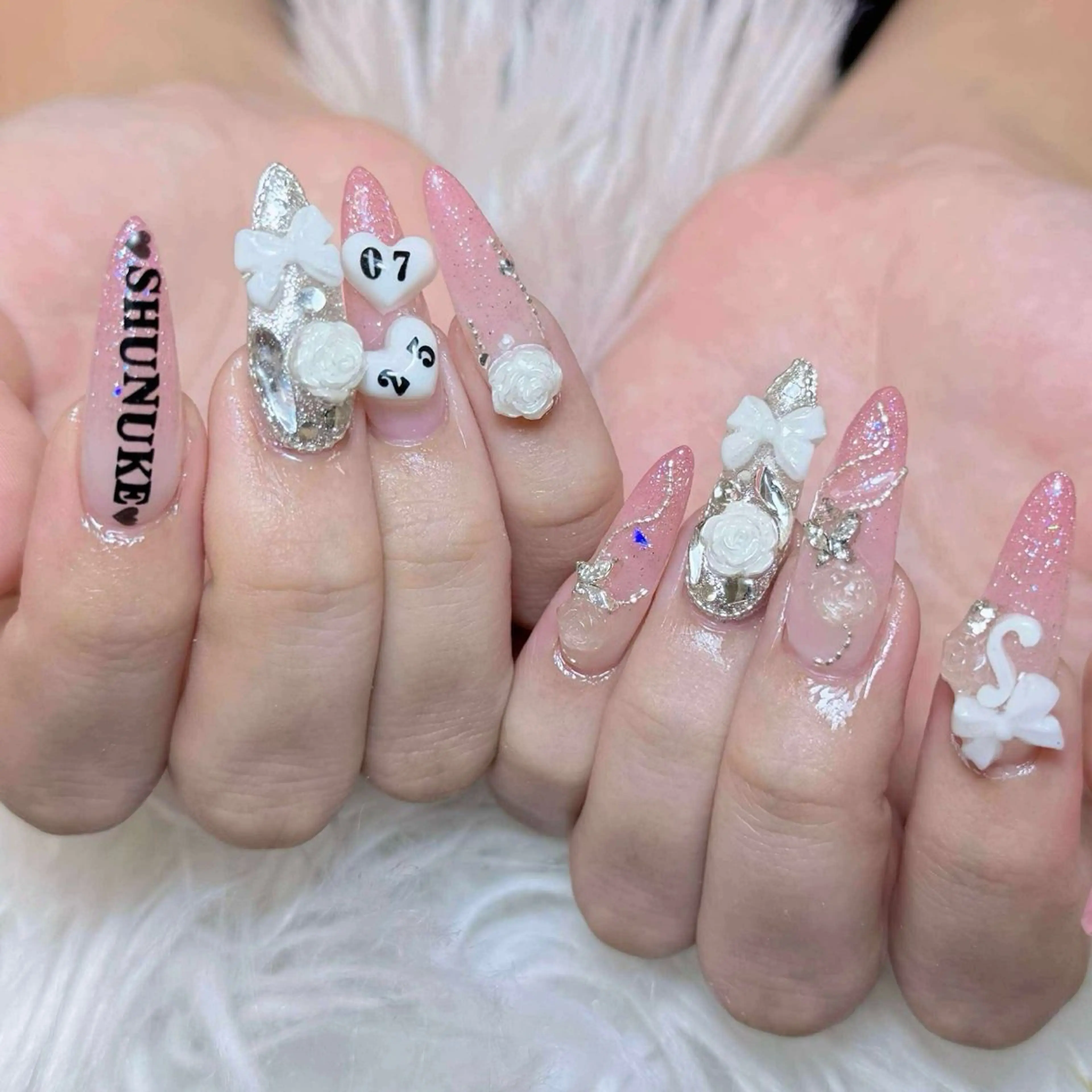 ネイル ハンドネイル ANH NAIL ゴテゴテ専門店💎のネイルデザイン