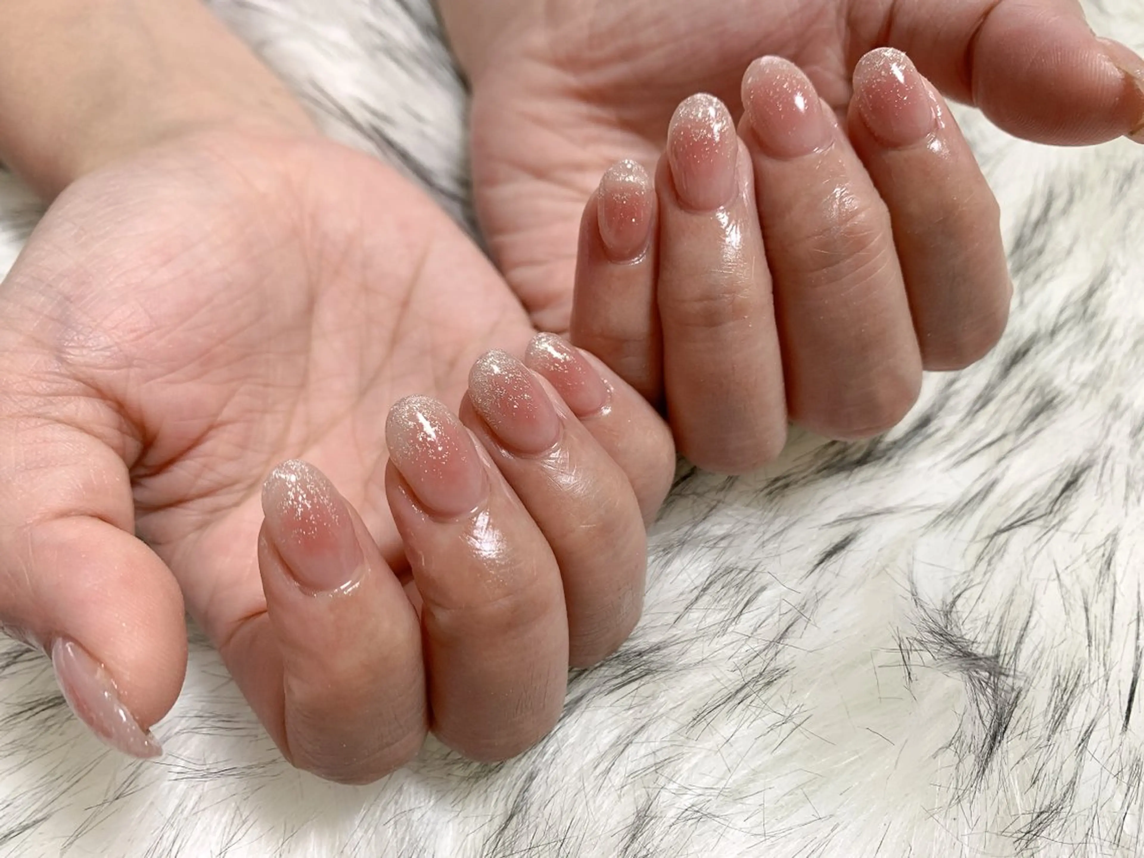 ネイル チークネイル ジェルネイル キラキラネイル 韓国ネイル メンズネイル kiki nail たまプラーザのネイルデザイン