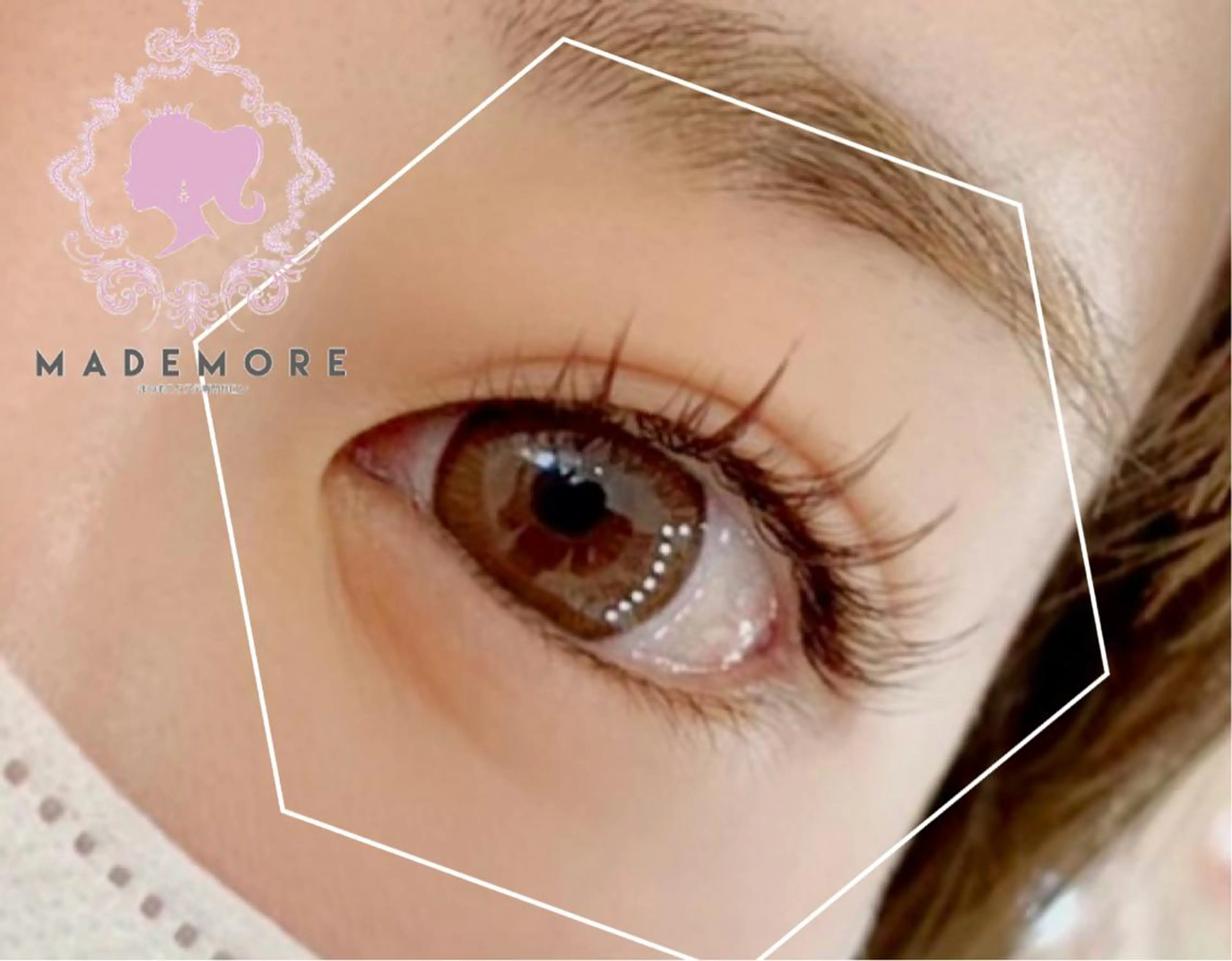 マツエク・マツパ カラーマツエク MADEMORE eyelashのマツエク・マツパデザイン