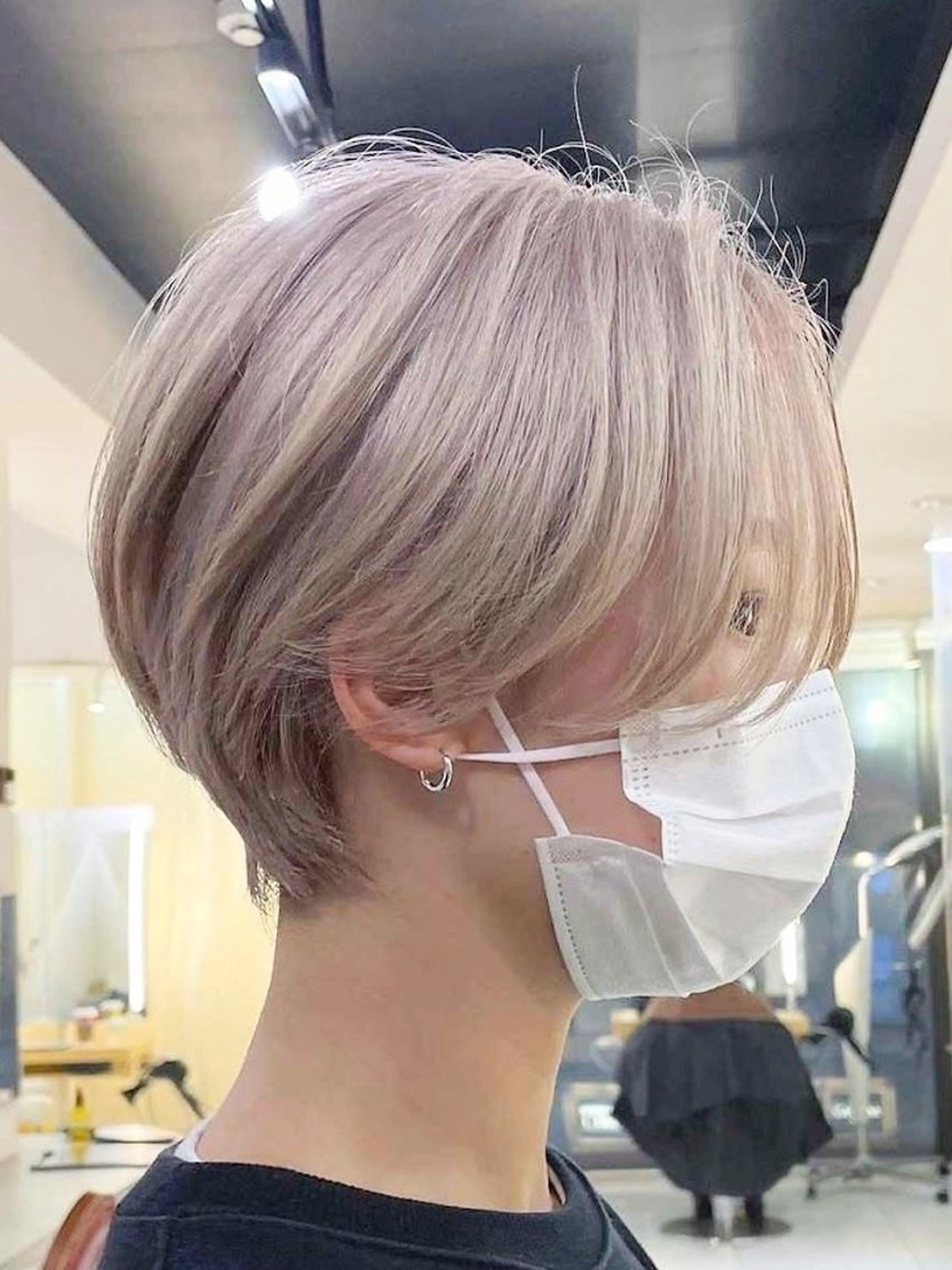 ショート カラー 無料ショートモデル 募集中❗️秋山ひらいのヘアスタイル