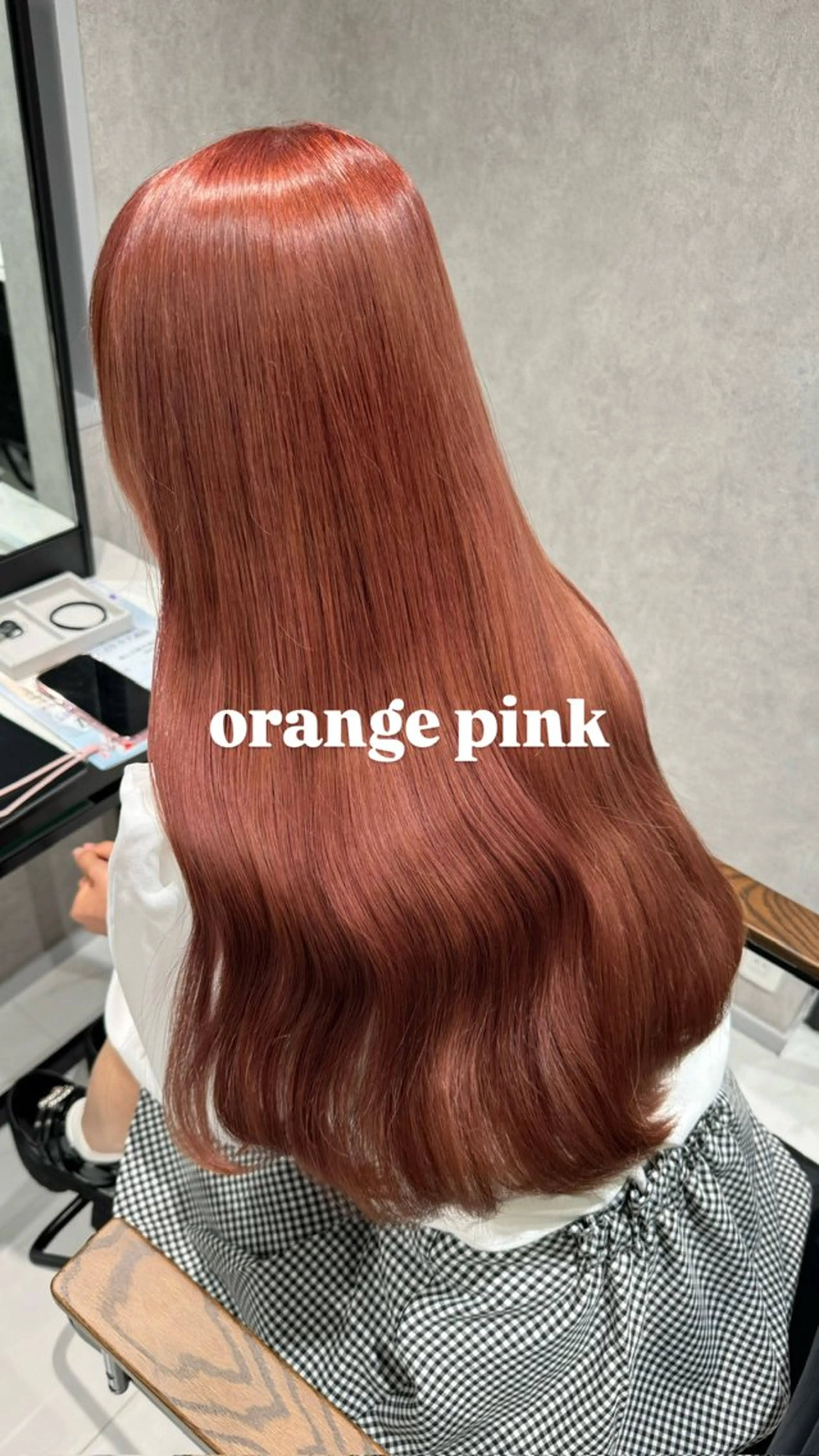 セミロング カラー ヘアカラー 🤎韓国ヘア ベージュ まゆか🤎のヘアスタイル