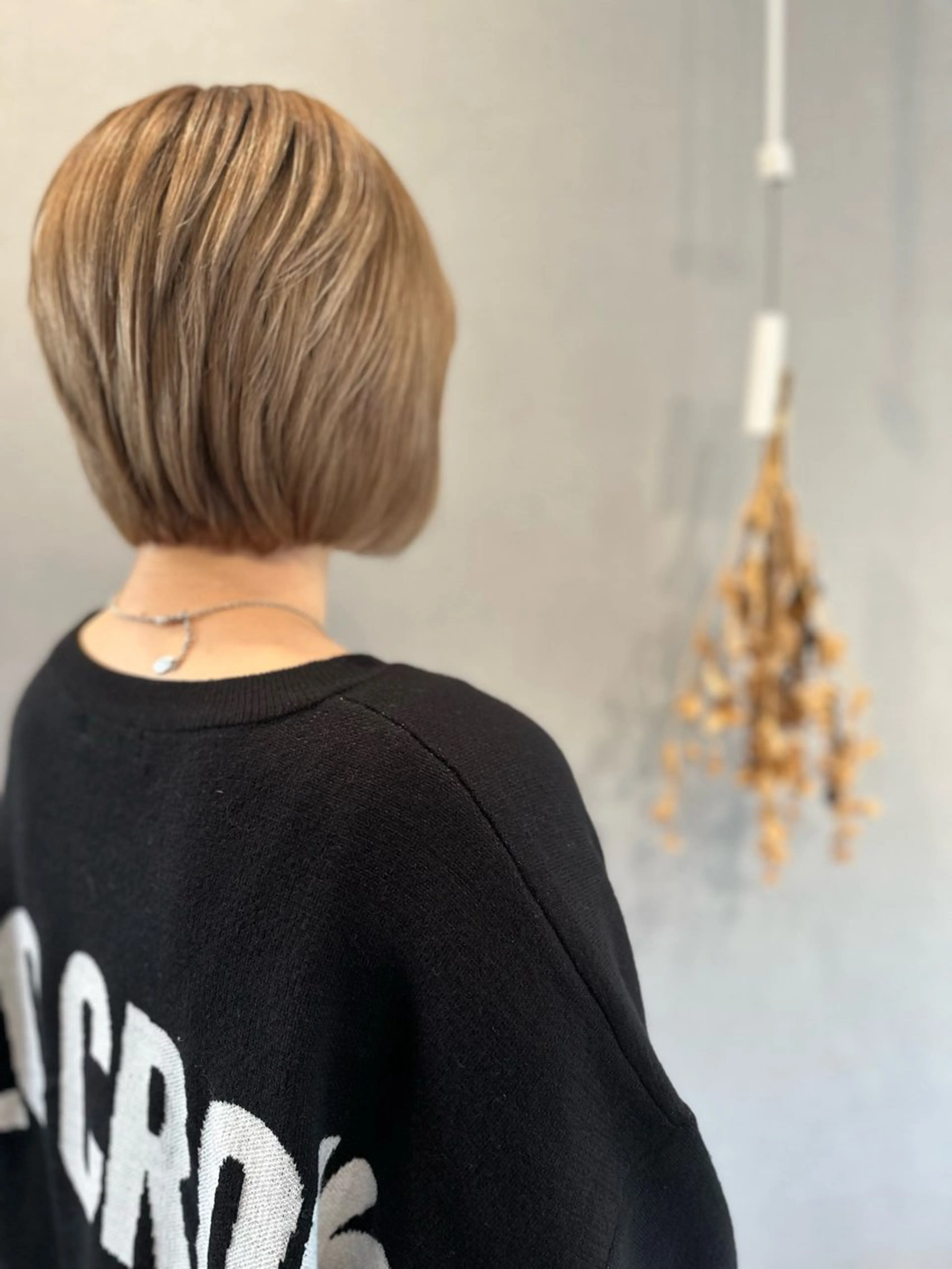 ショート カラー カット ヘアカラー トリートメント K Harukaのヘアスタイル