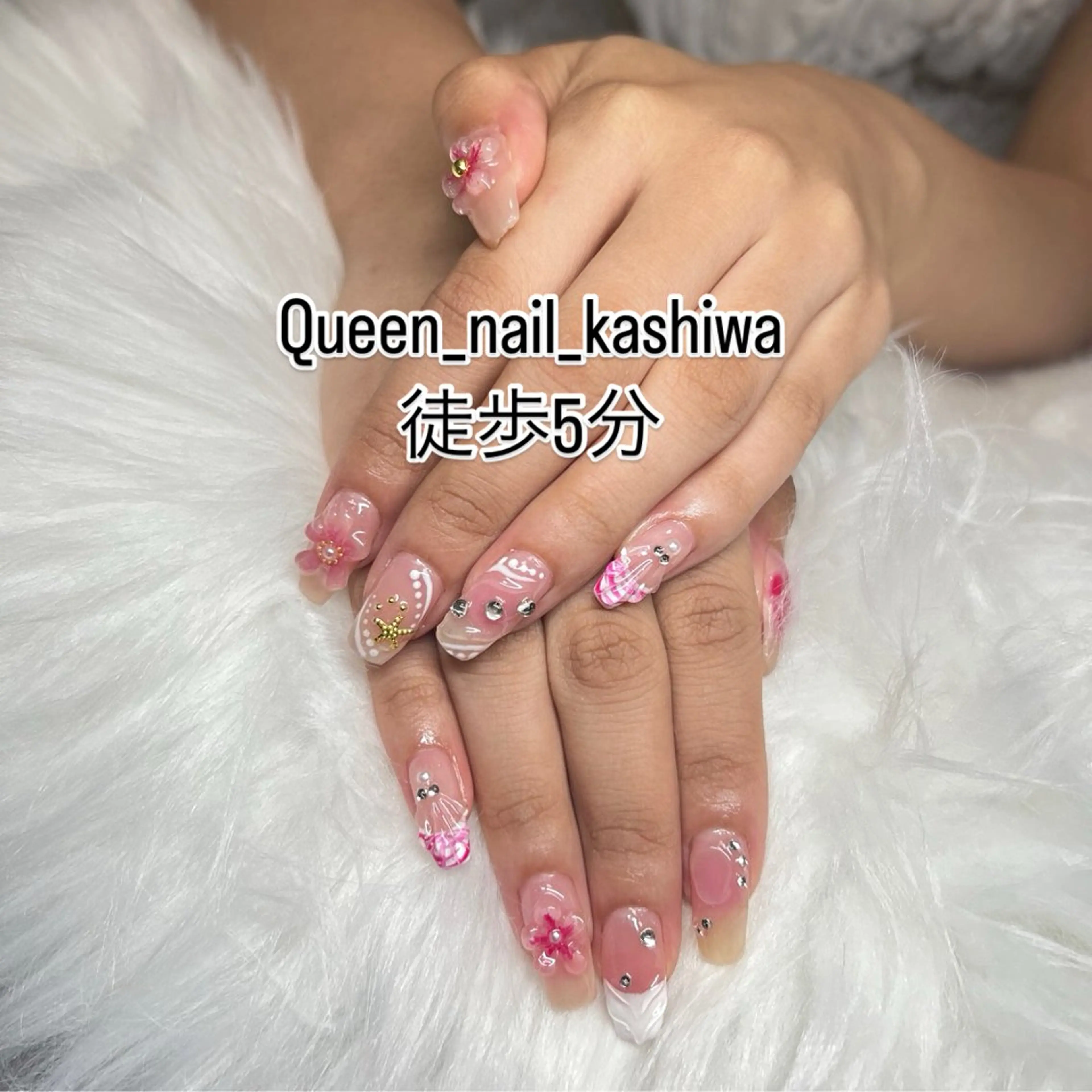 ネイル Queen Nail 柏店　クイーンネイルのネイルデザイン