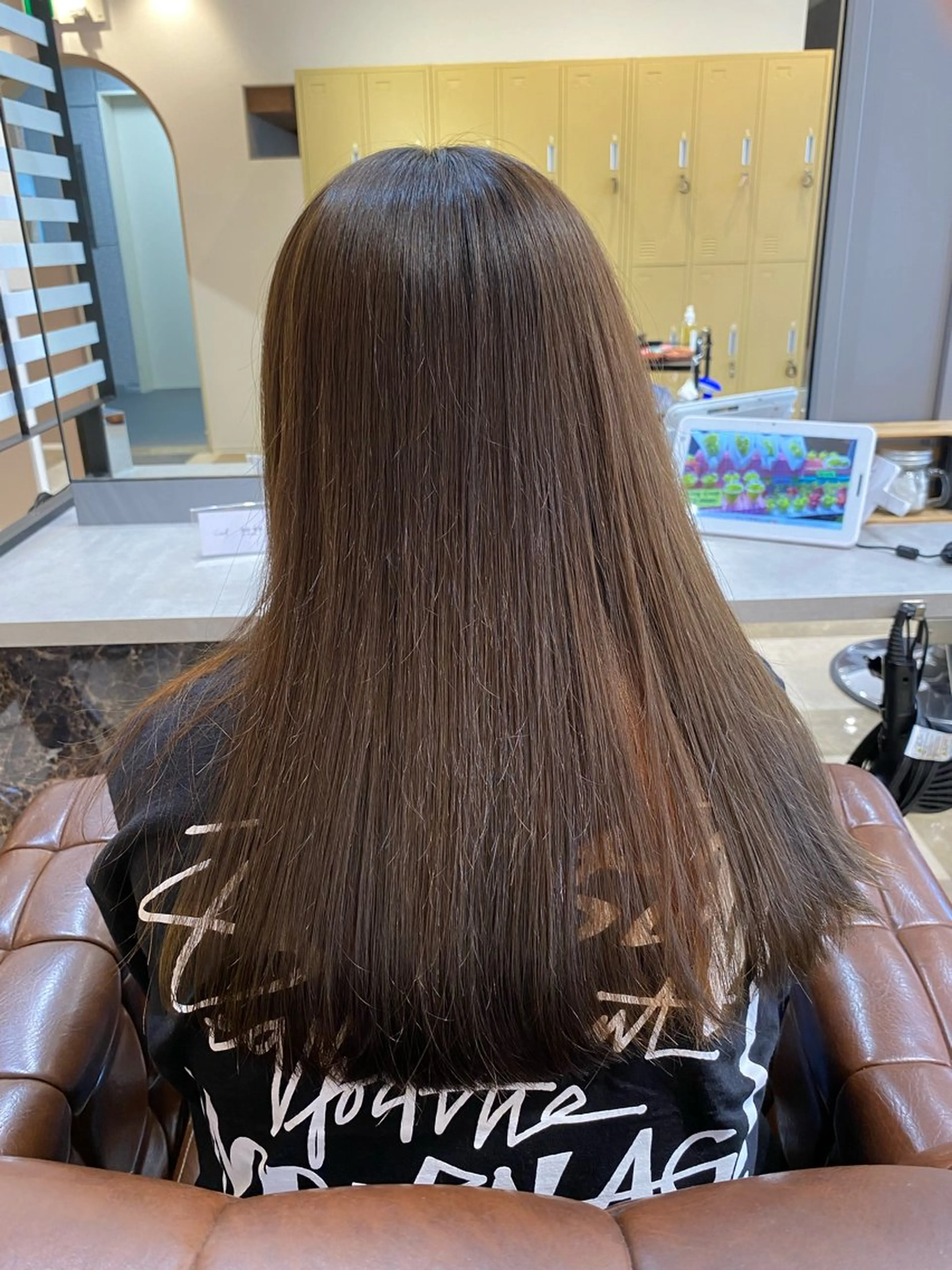 ロング 暖色/レイヤーカット /シマダアミのヘアスタイル