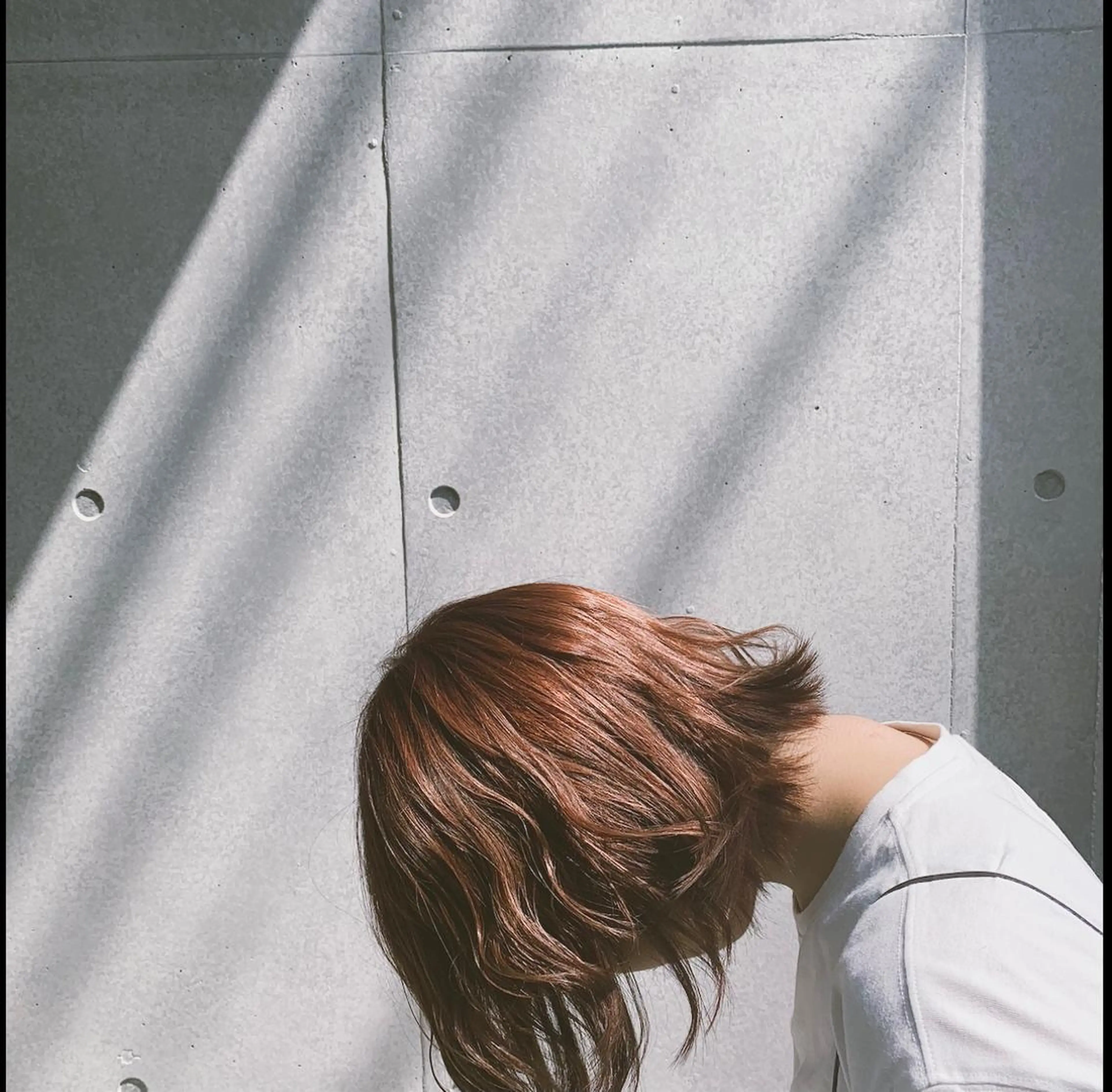 ミディアム ヘアカラー ナチュラルなショート 北本空河のヘアスタイル