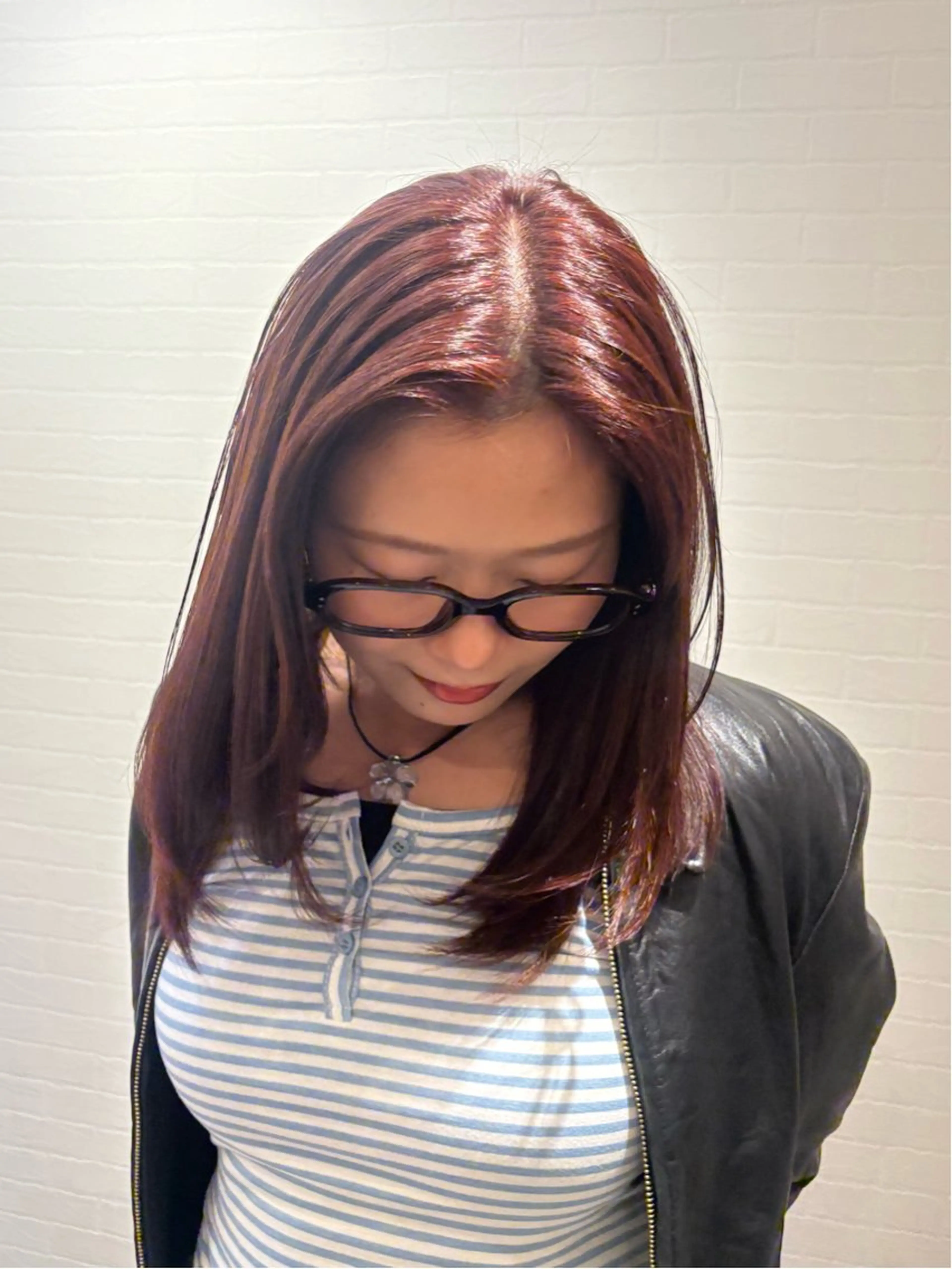 セミロング カラー ヘアカラー トリートメント ★ ヒナノ ★のヘアスタイル