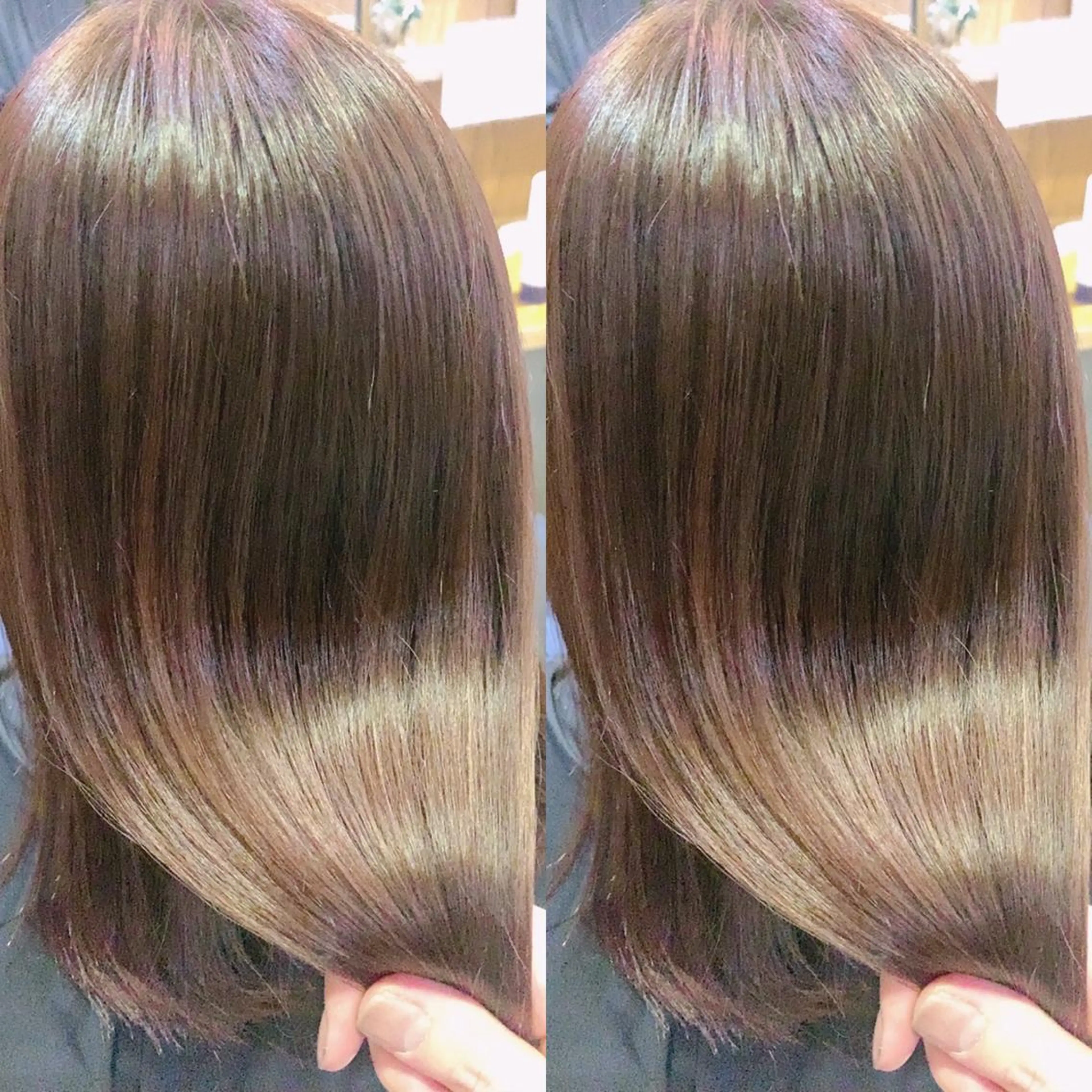 ロング カラー トリートメント 韓国風🇰🇷うる艶 レイヤー/海青🫧のヘアスタイル
