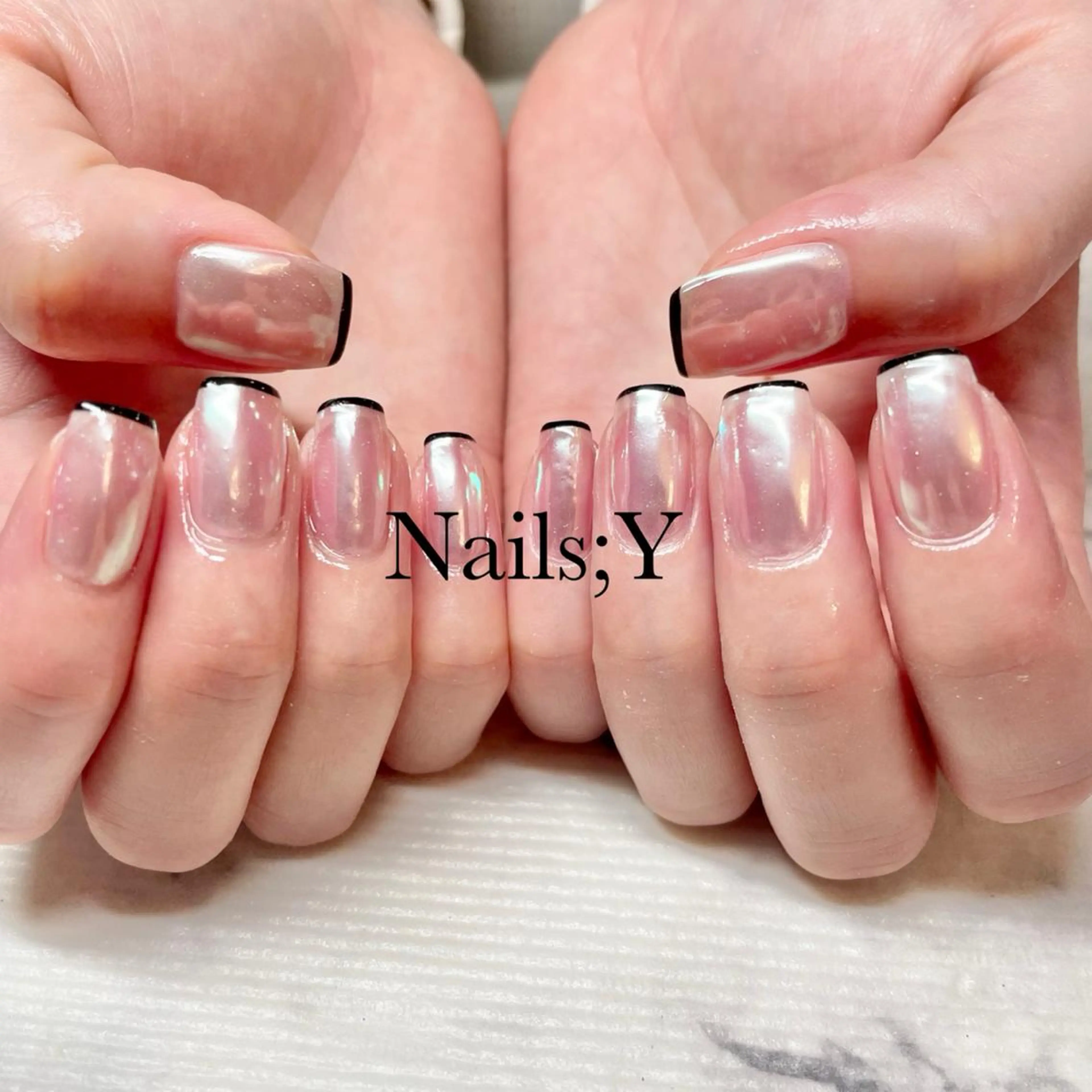 ネイル フレンチネイル 持ち込み yo koのネイルデザイン