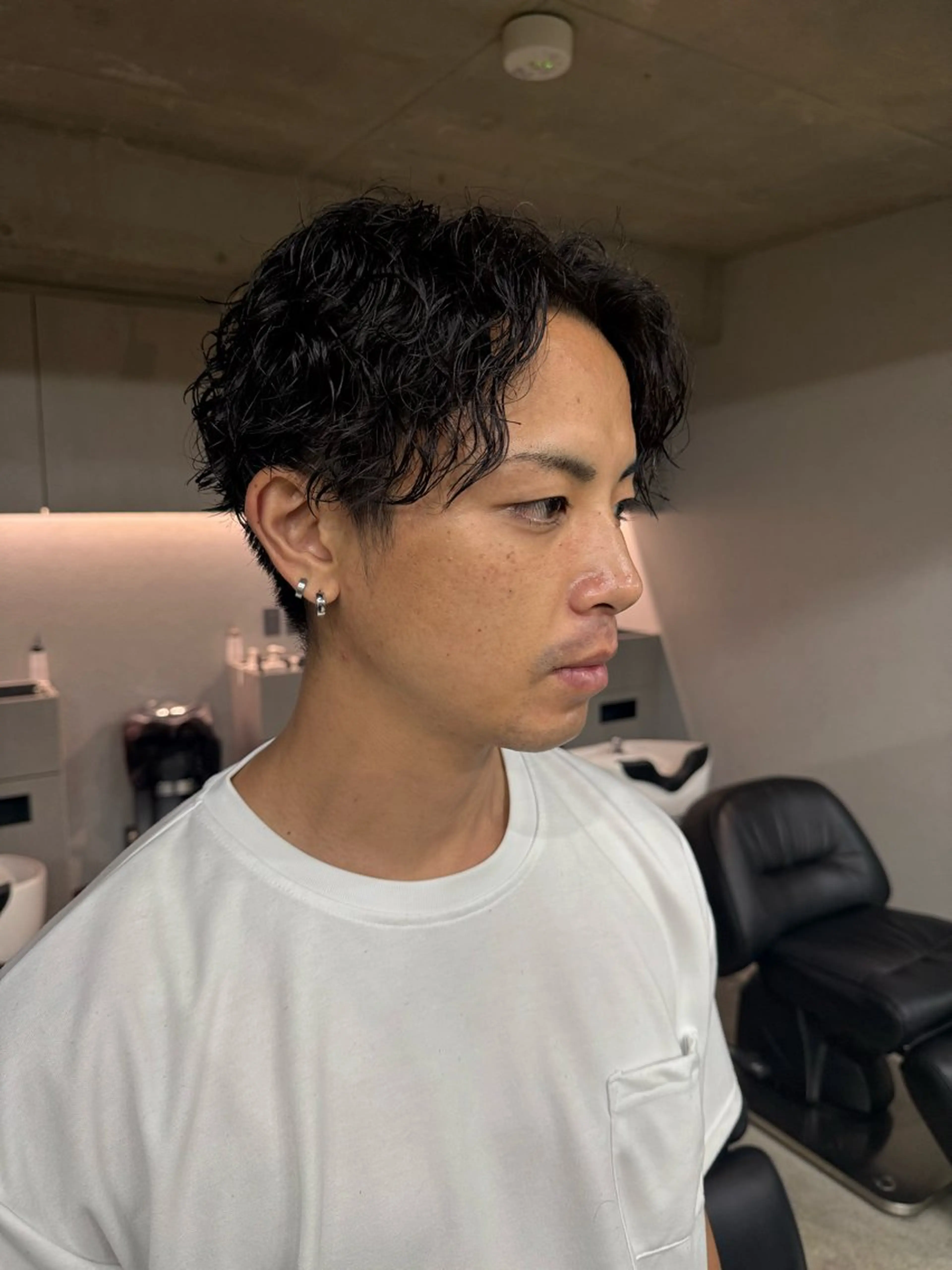 パーマ メンズ ブリーチ/表参道 /長尾拳佑のヘアスタイル