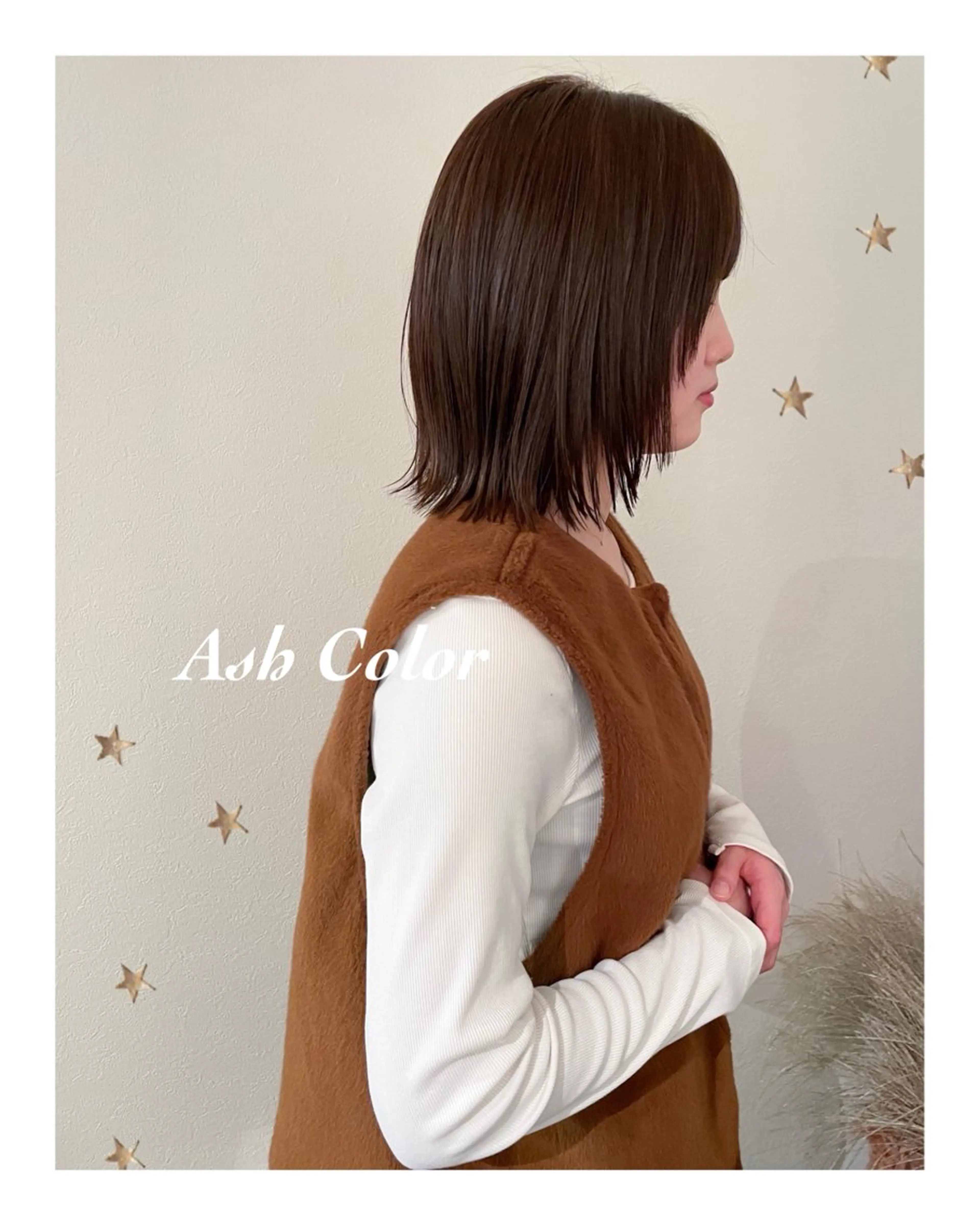 ミディアム カラー カット ヘアカラー salon AKIRA所属・市川 千夏のヘアスタイル