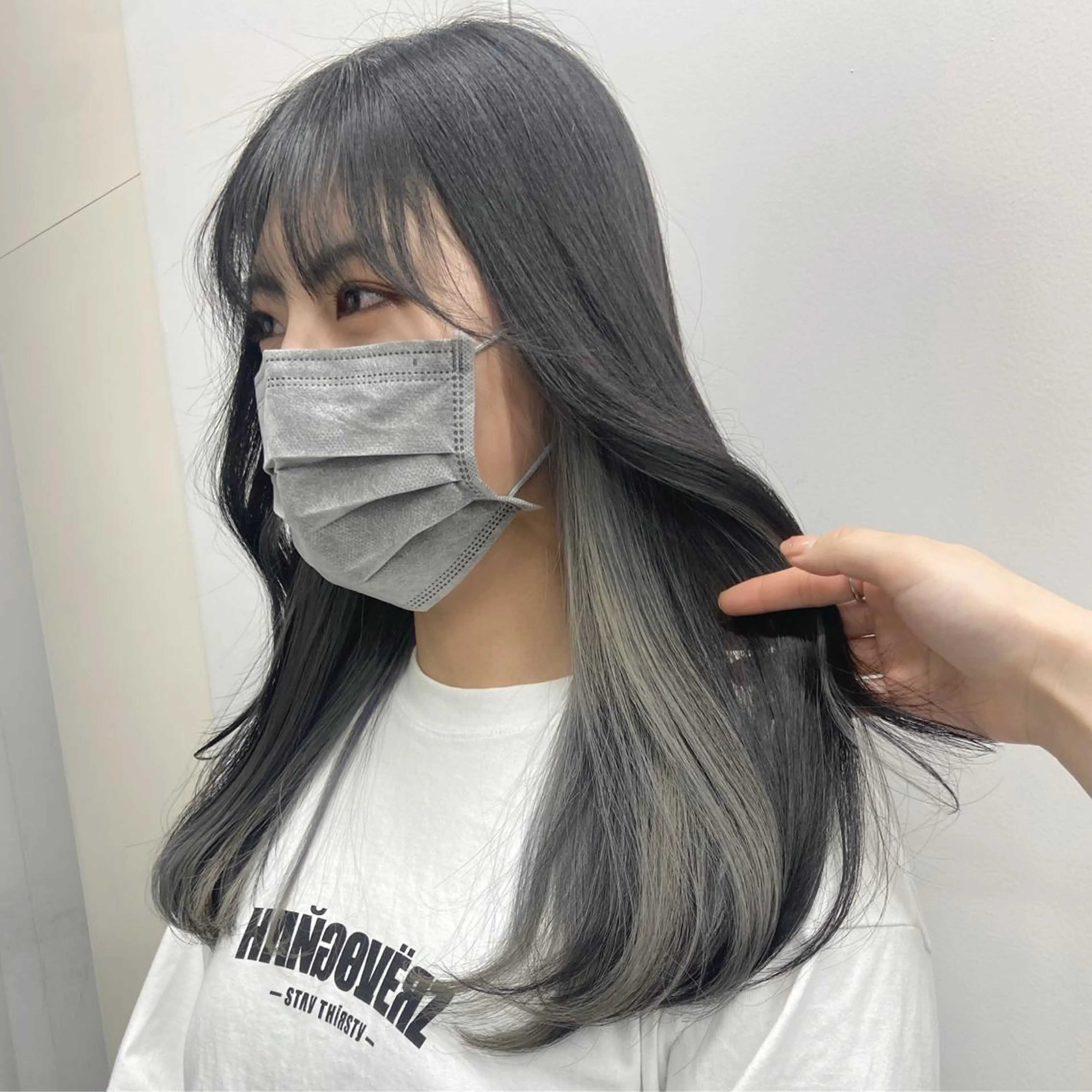 ロング 韓国レイヤー/ヘア カラー🎀ayamiのヘアスタイル