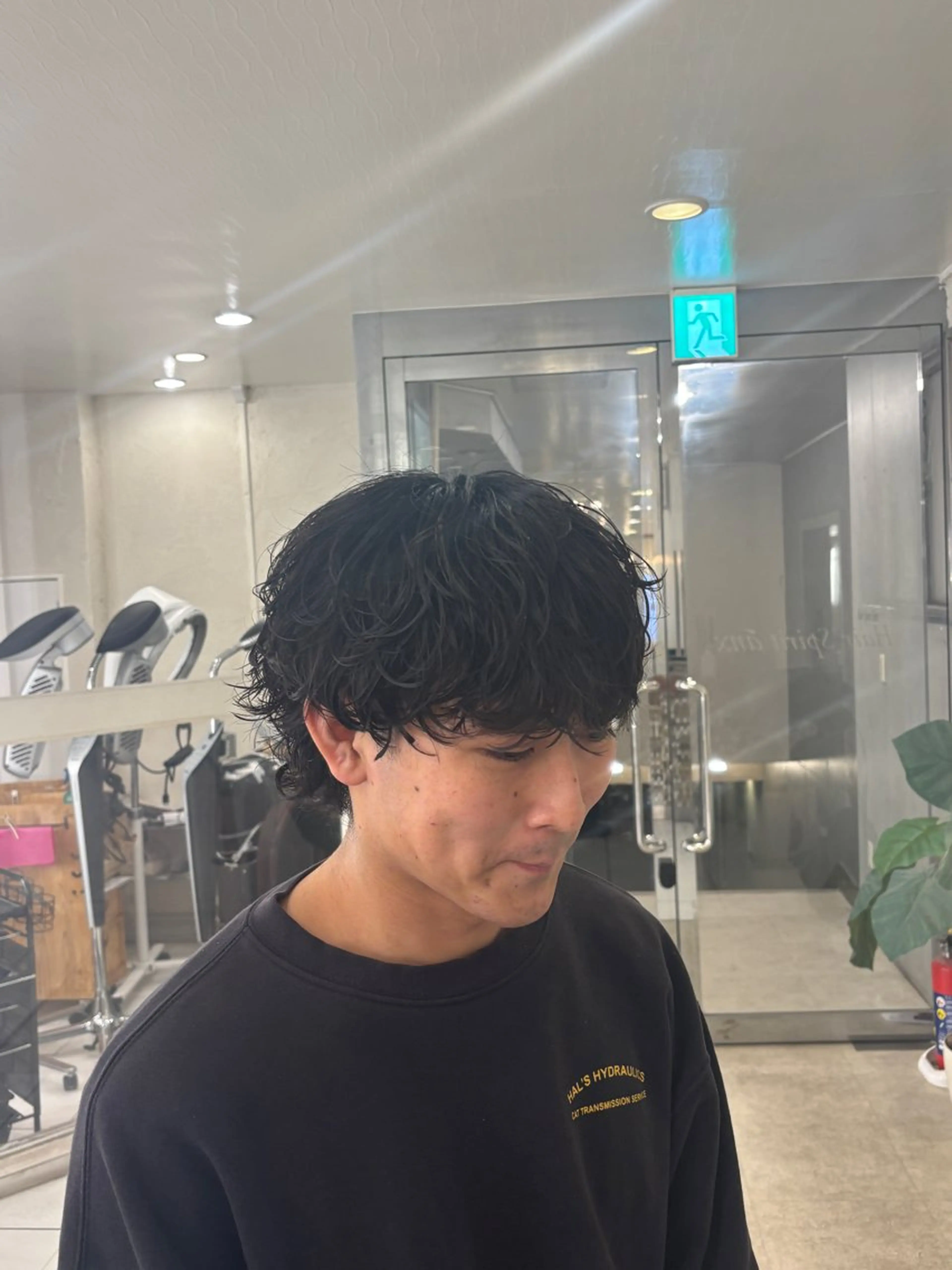 カット➕シャドウパーマの写真