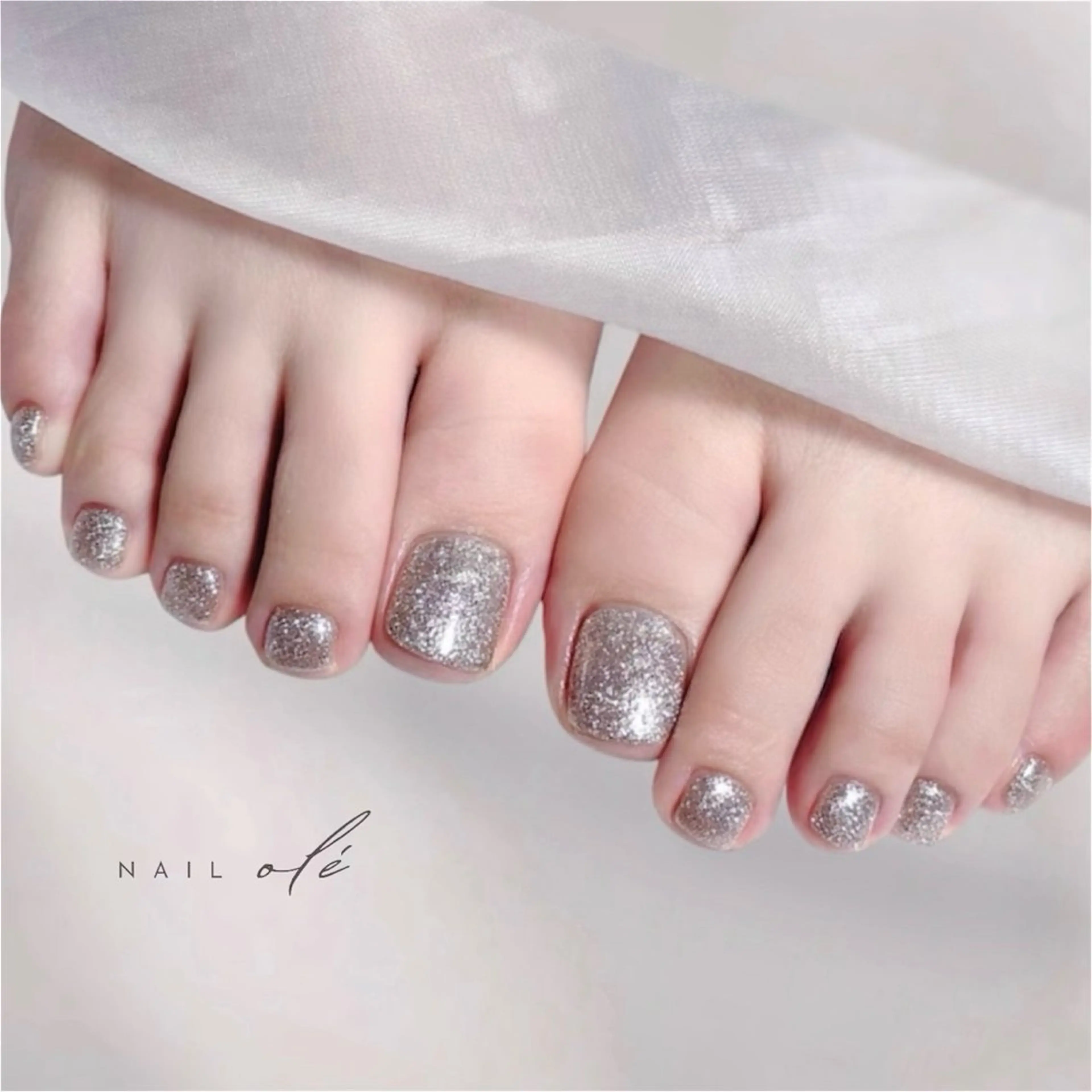 【フット】マグネット/フラッシュ/ラメ/ワンカラー＊フットバス付きの写真