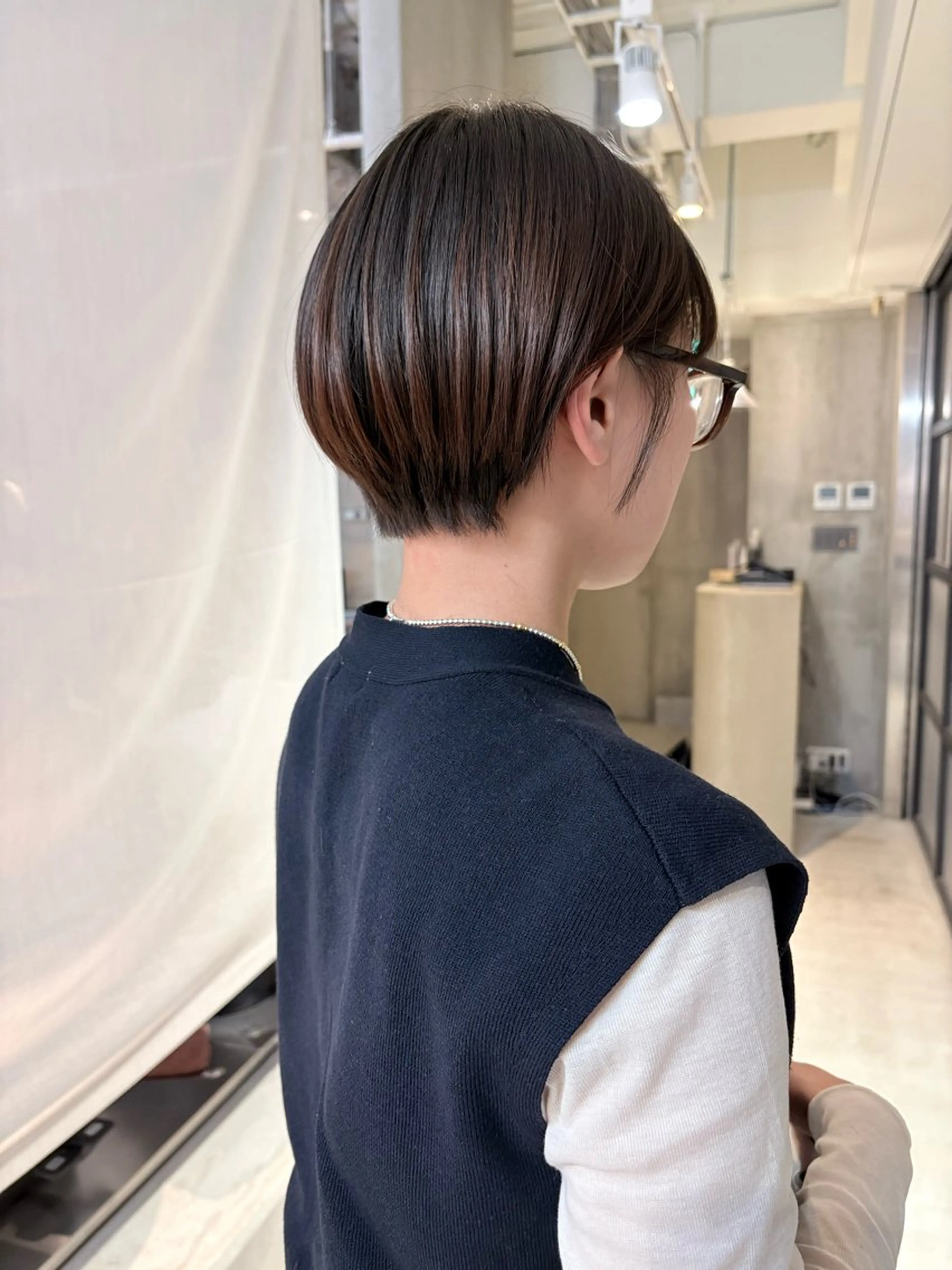 ショート マツイ モモノのヘアスタイル