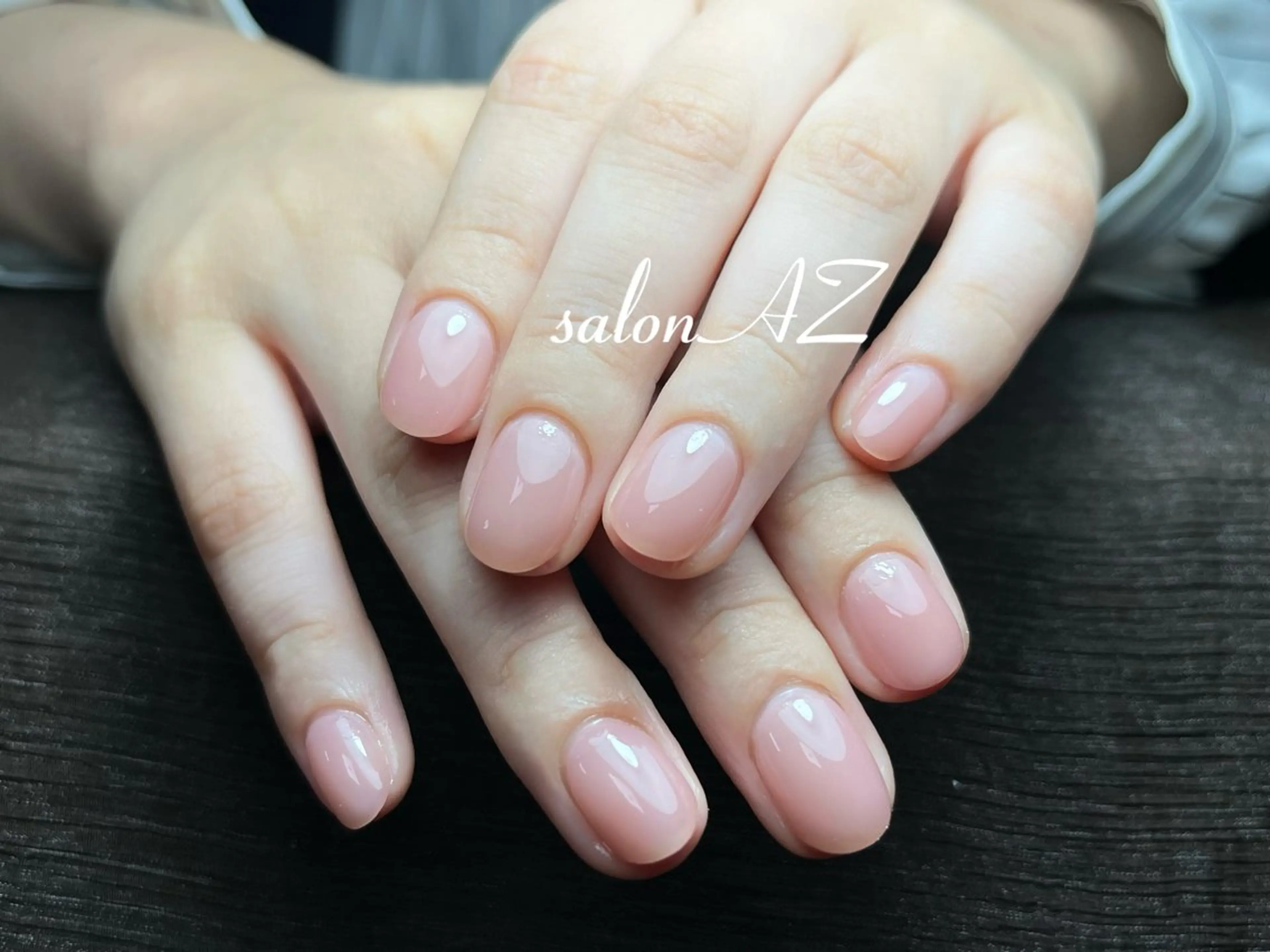 ネイル アートネイル 長さ出し フットネイル フレンチネイル ジェルネイル salon AZのネイルデザイン