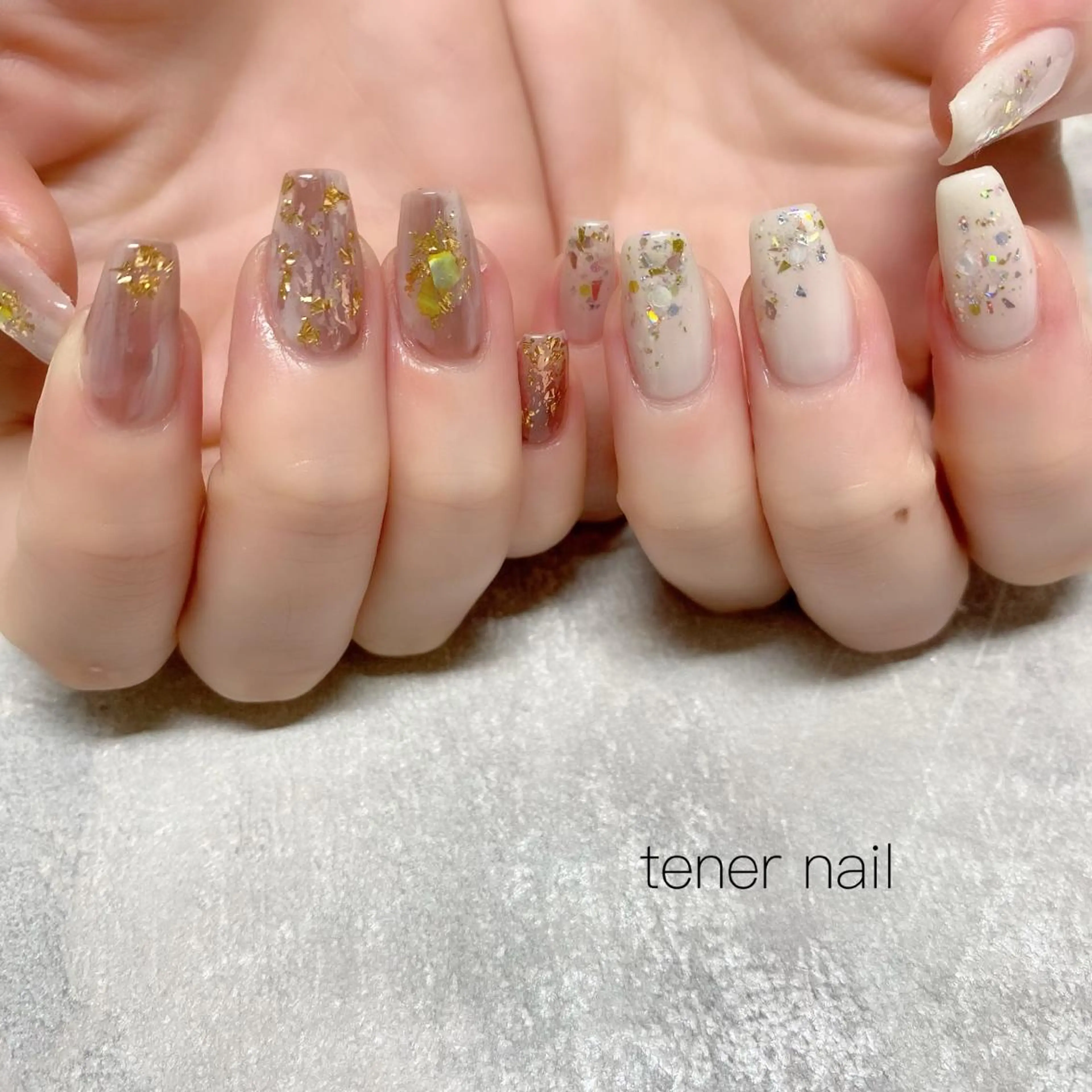 ネイル ニュアンスネイル テネルネイル tener nailのネイルデザイン
