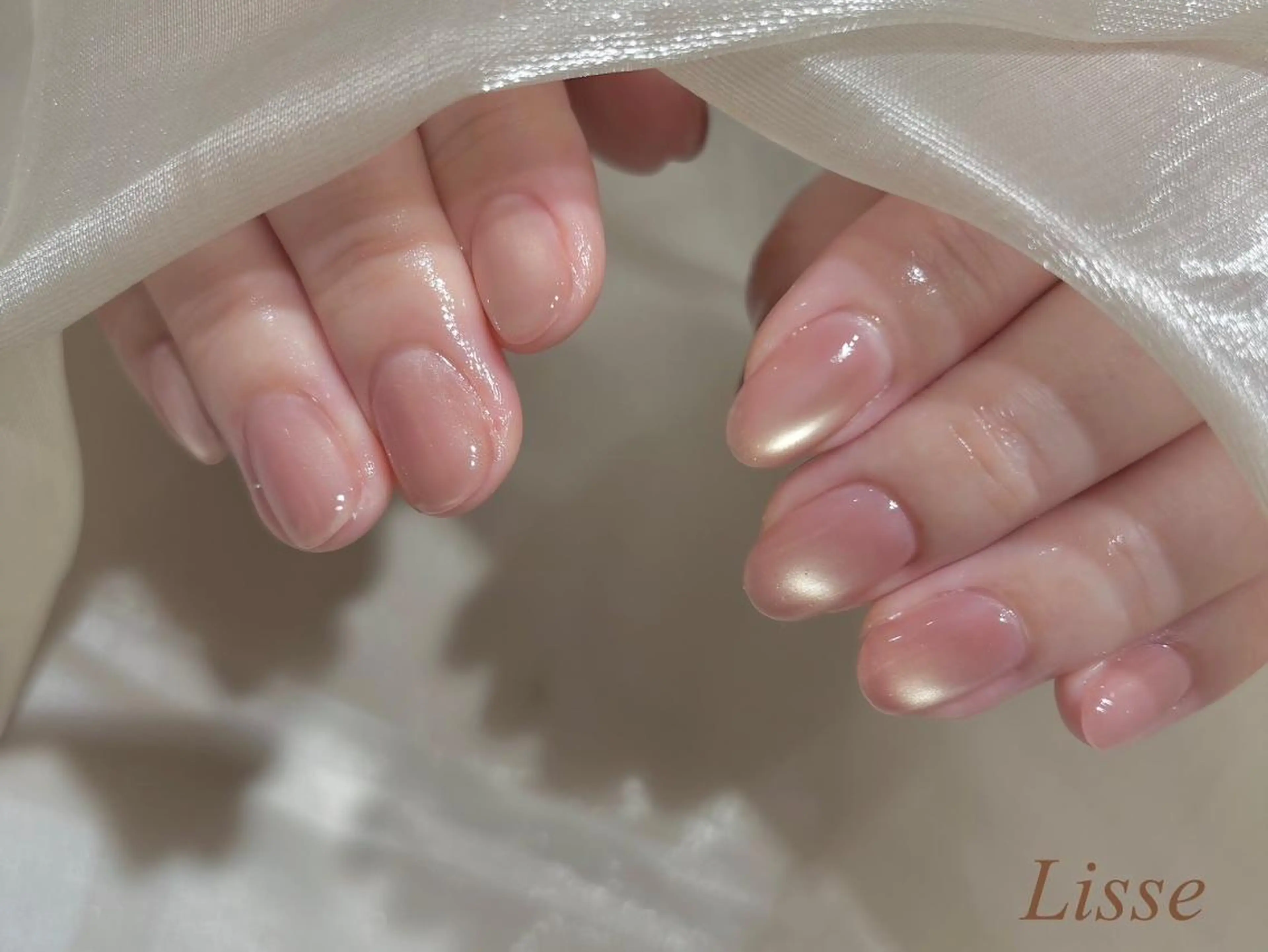 ネイル マグネットネイル ハンドネイル Lisse銀座 Kaoriのネイルデザイン