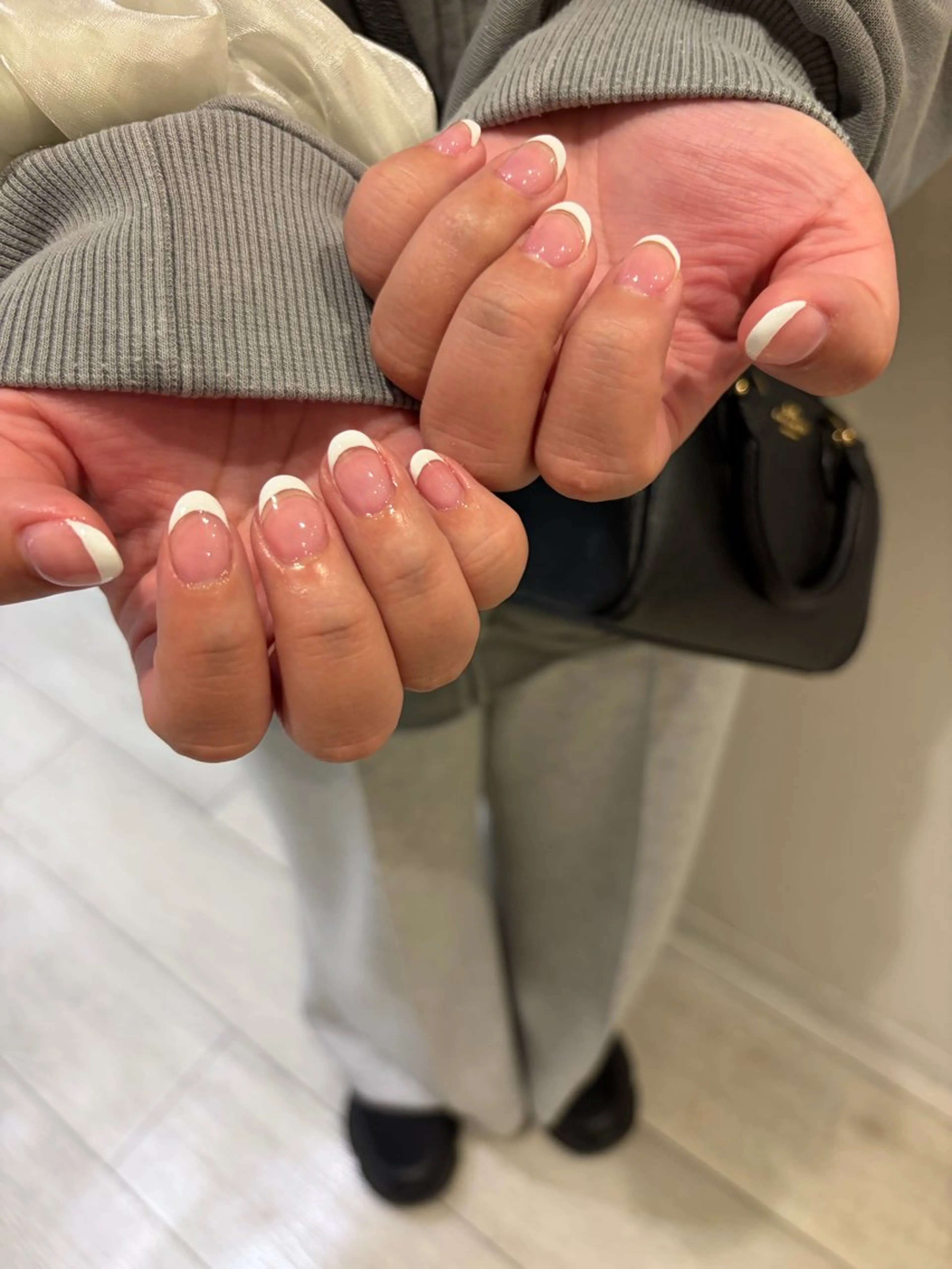 ネイル フレンチネイル ANNE ayakaのネイルデザイン