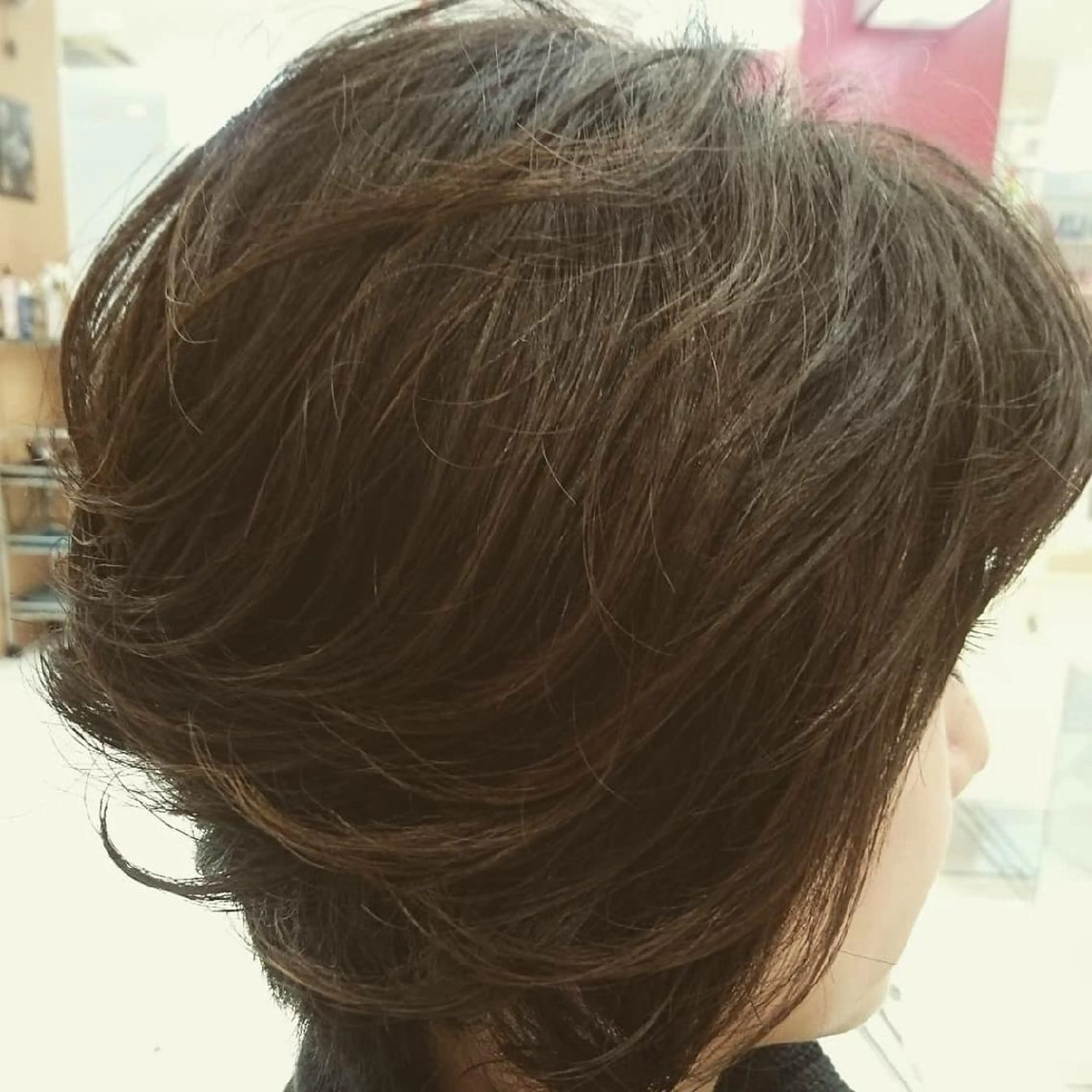 ショート パーマ 仲村 友孝のヘアスタイル