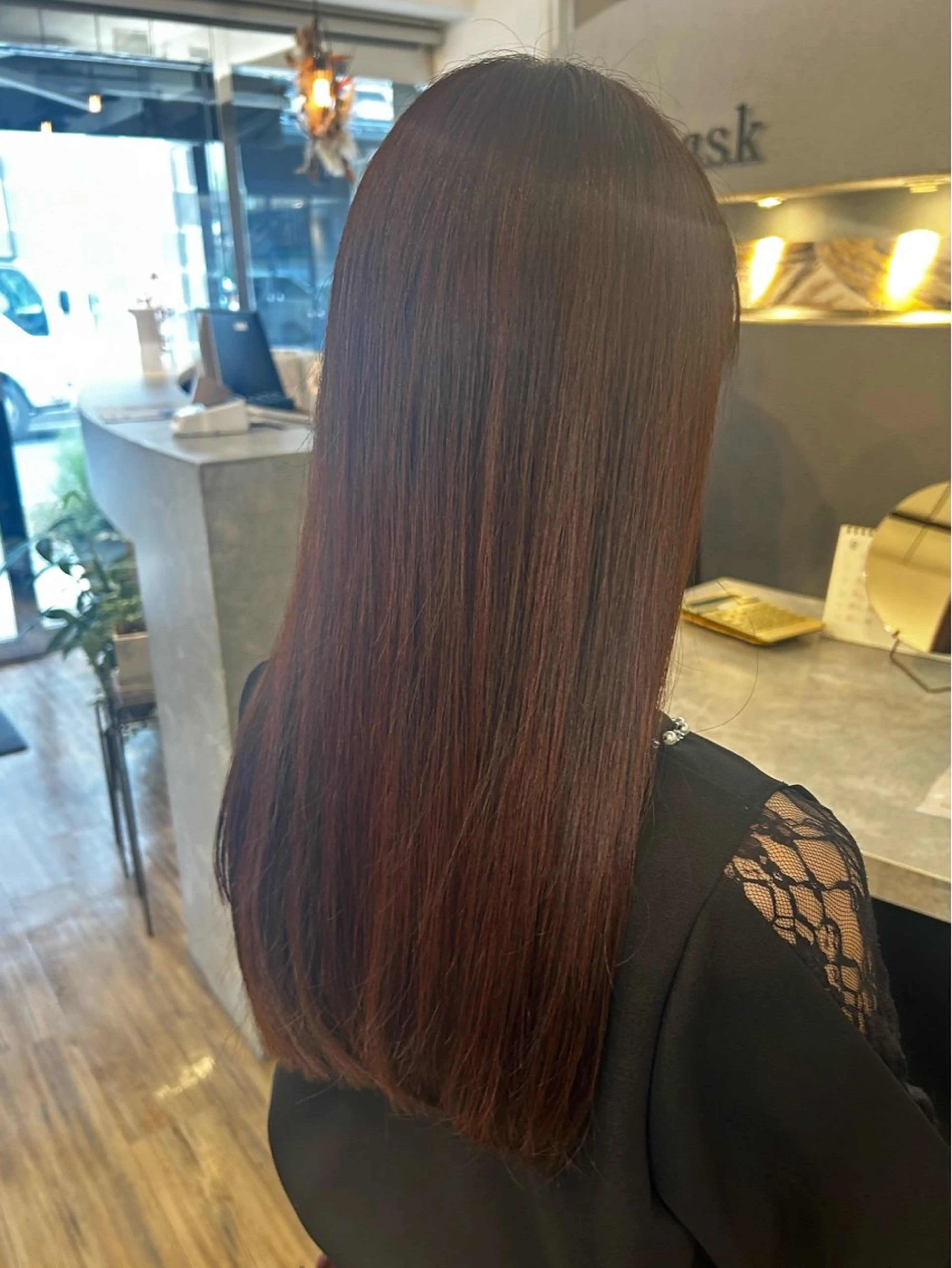 ロング カラー ブリーチ／ヘアセット 🪞🌙minamiのヘアスタイル